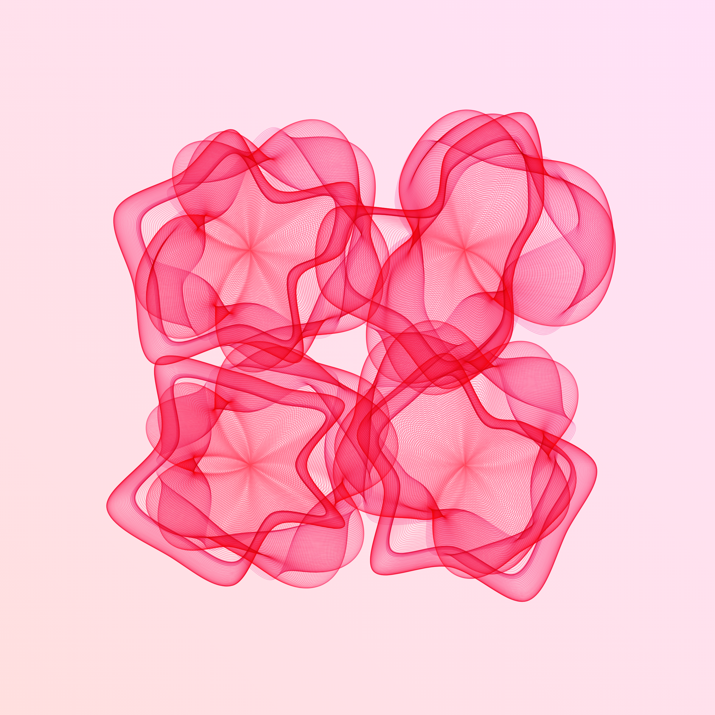 Art Blocks - Art Blocks v2 - Flowers #2383 - NFT # 116002383