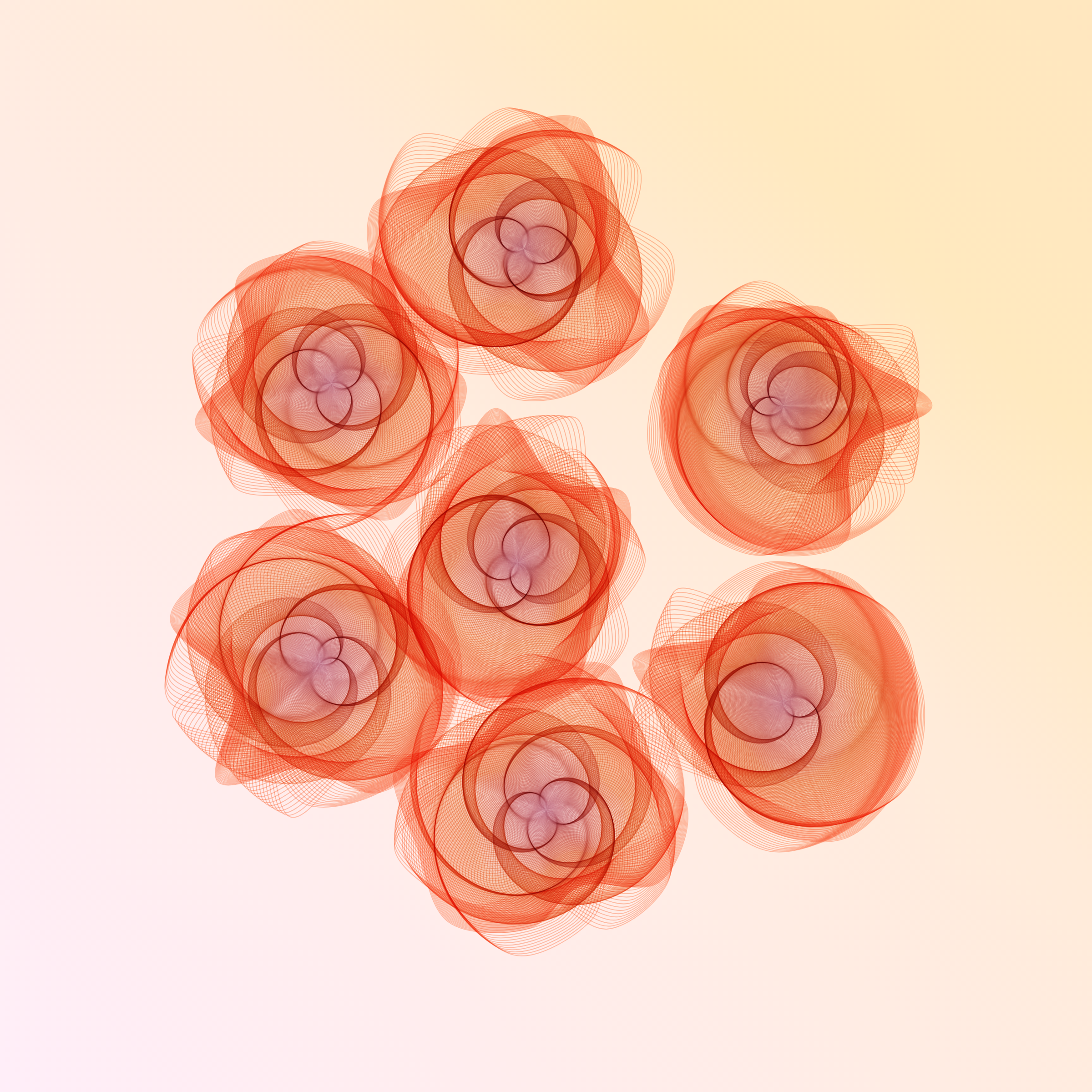 Art Blocks - Art Blocks v2 - Flowers #2386 - NFT # 116002386