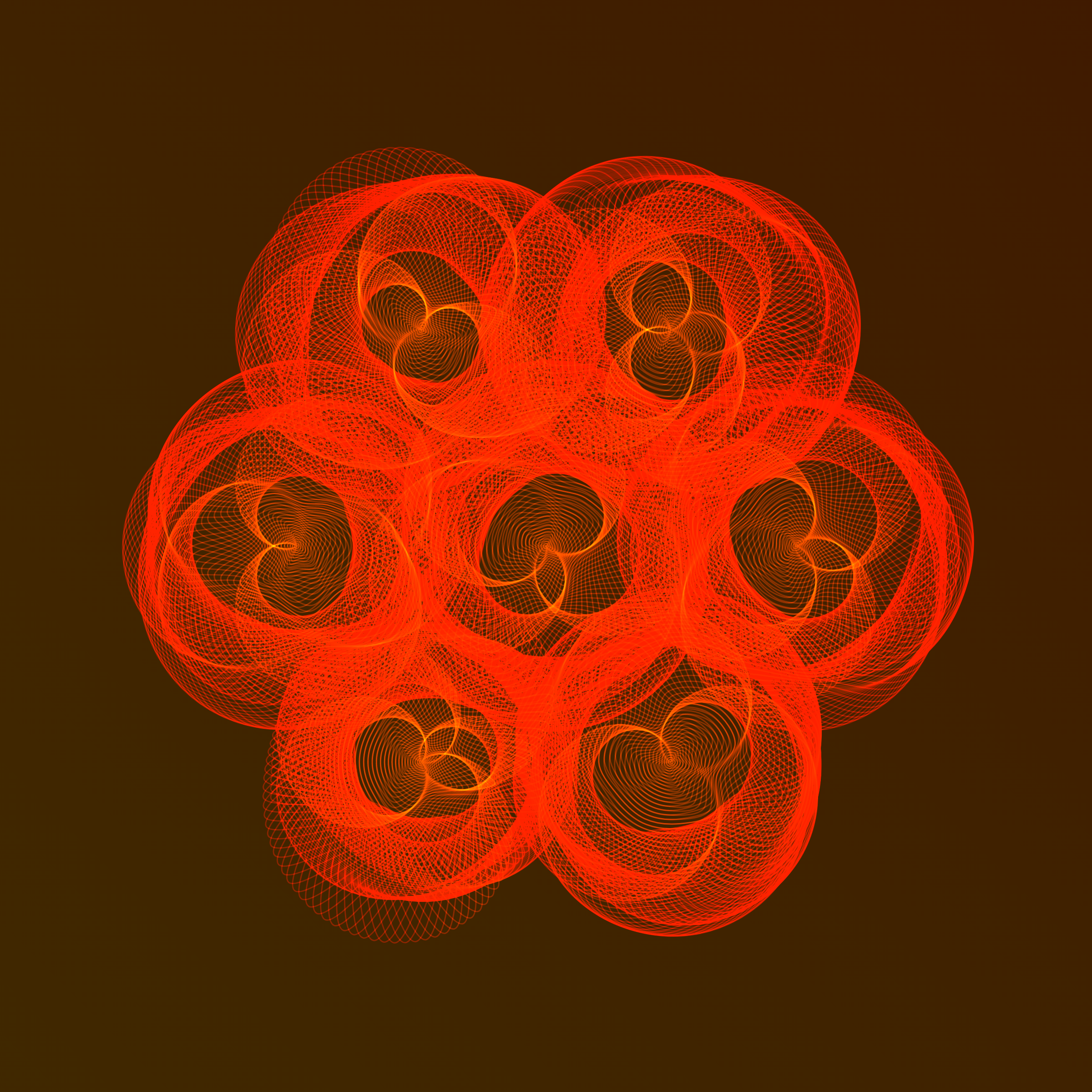 Art Blocks - Art Blocks v2 - Flowers #2392 - NFT # 116002392