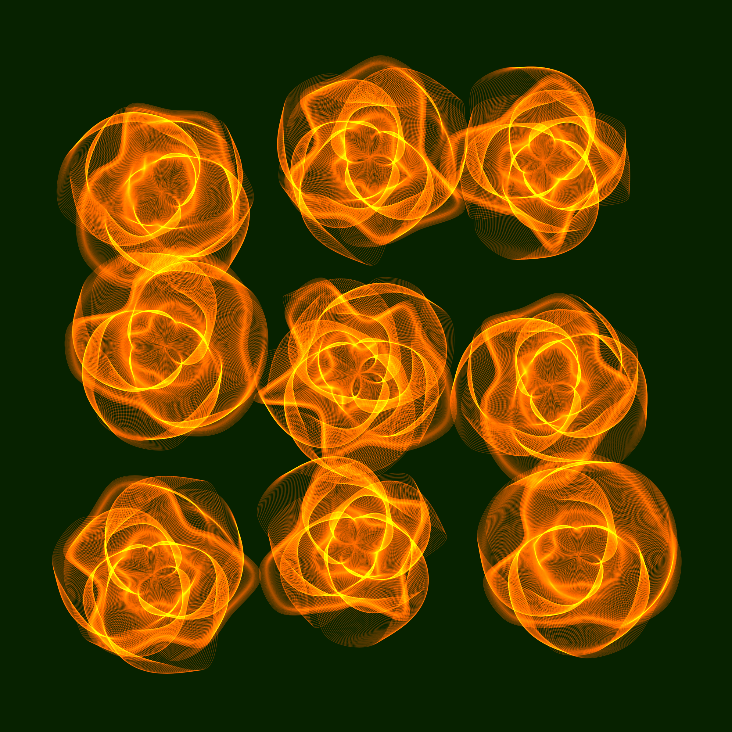 Art Blocks - Art Blocks v2 - Flowers #2398 - NFT # 116002398