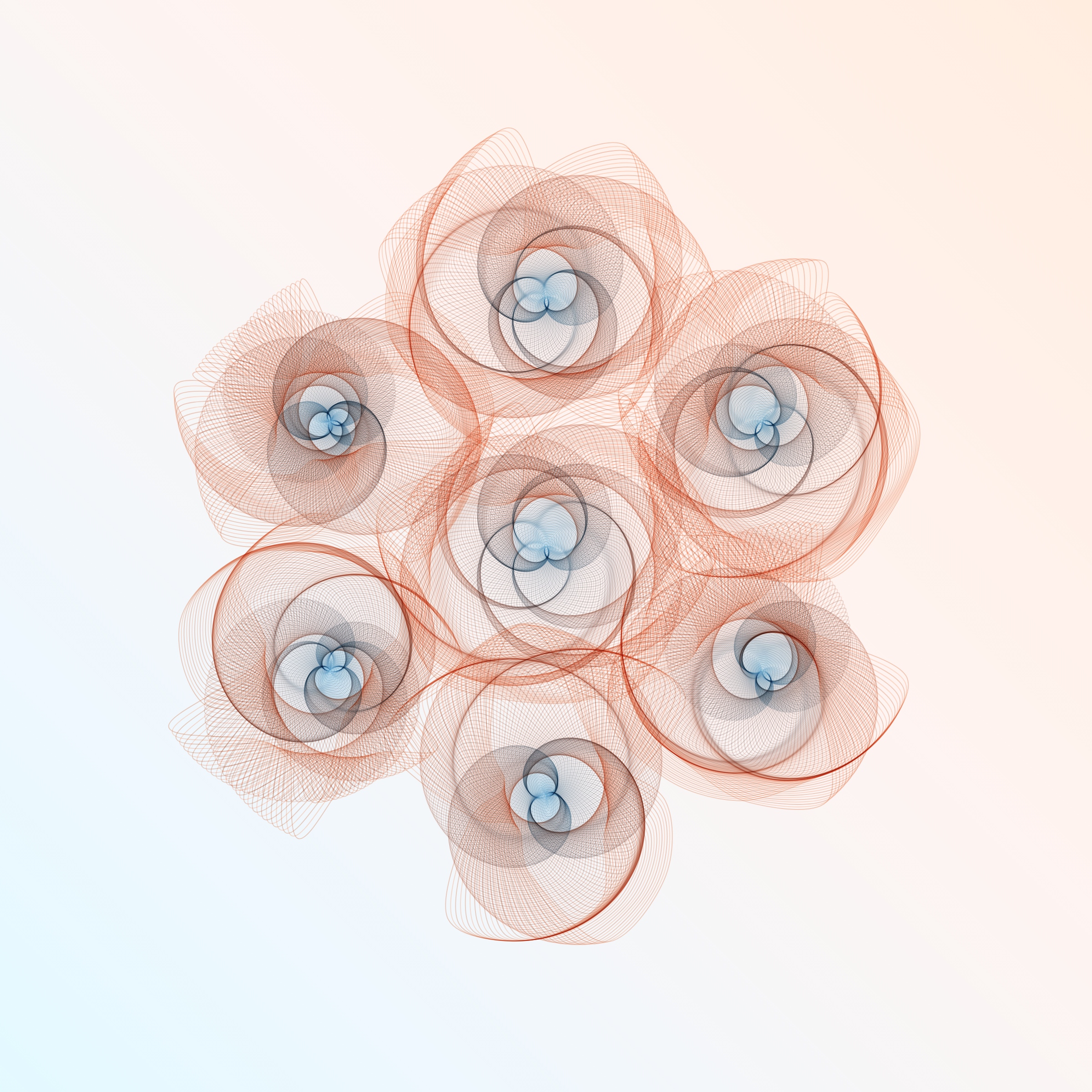 Art Blocks - Art Blocks v2 - Flowers #2420 - NFT # 116002420