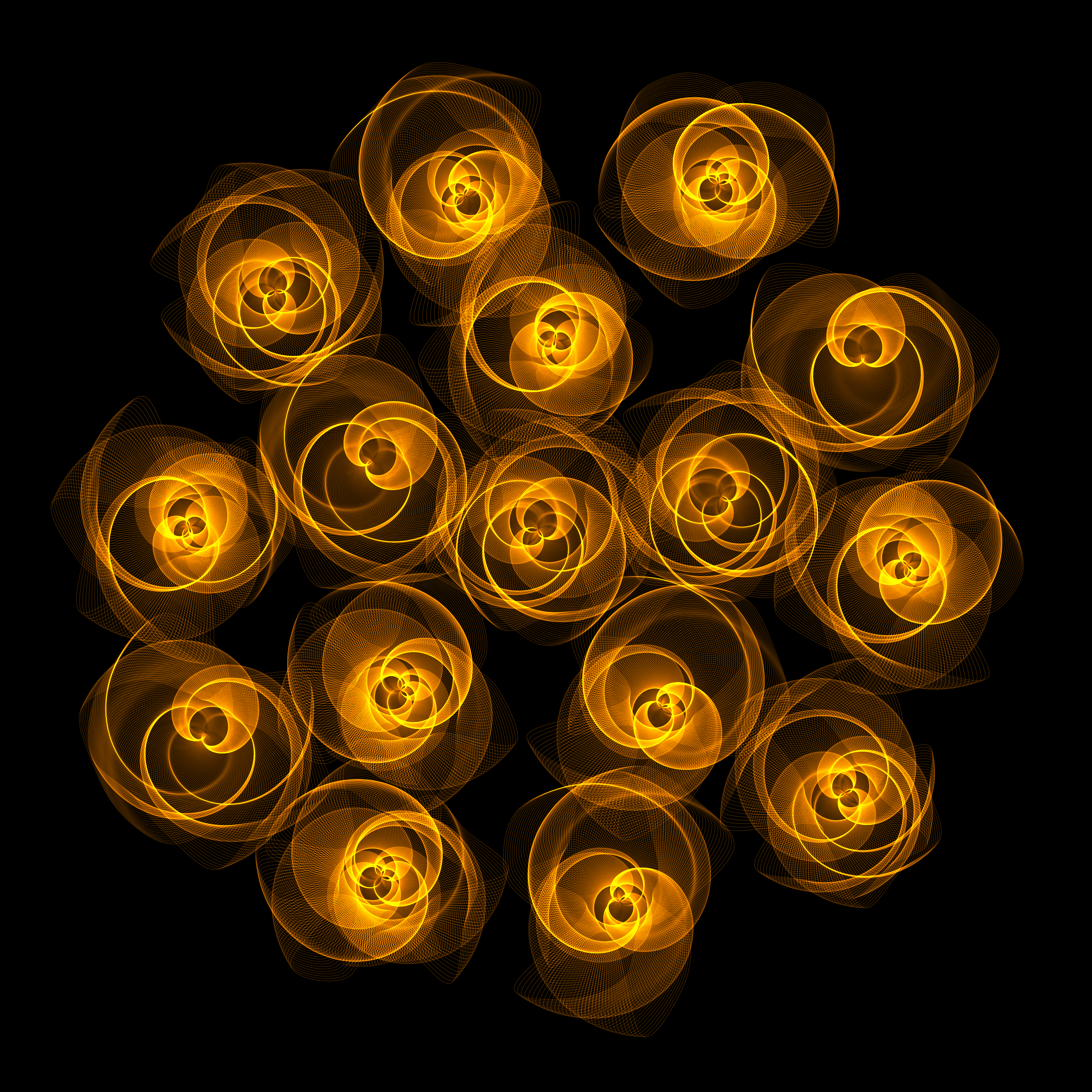 Art Blocks - Art Blocks v2 - Flowers #2425 - NFT # 116002425