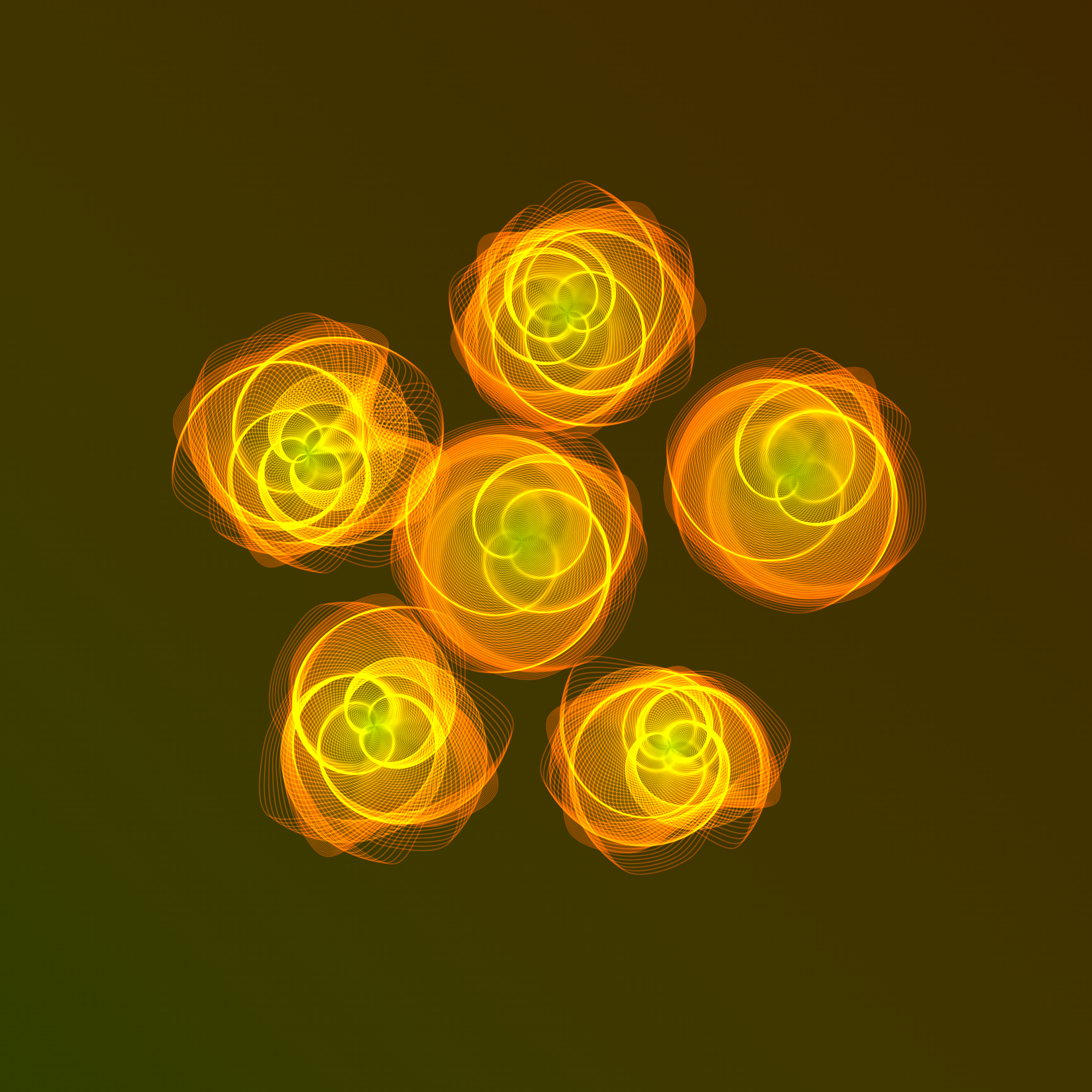 Art Blocks - Art Blocks v2 - Flowers #2429 - NFT # 116002429