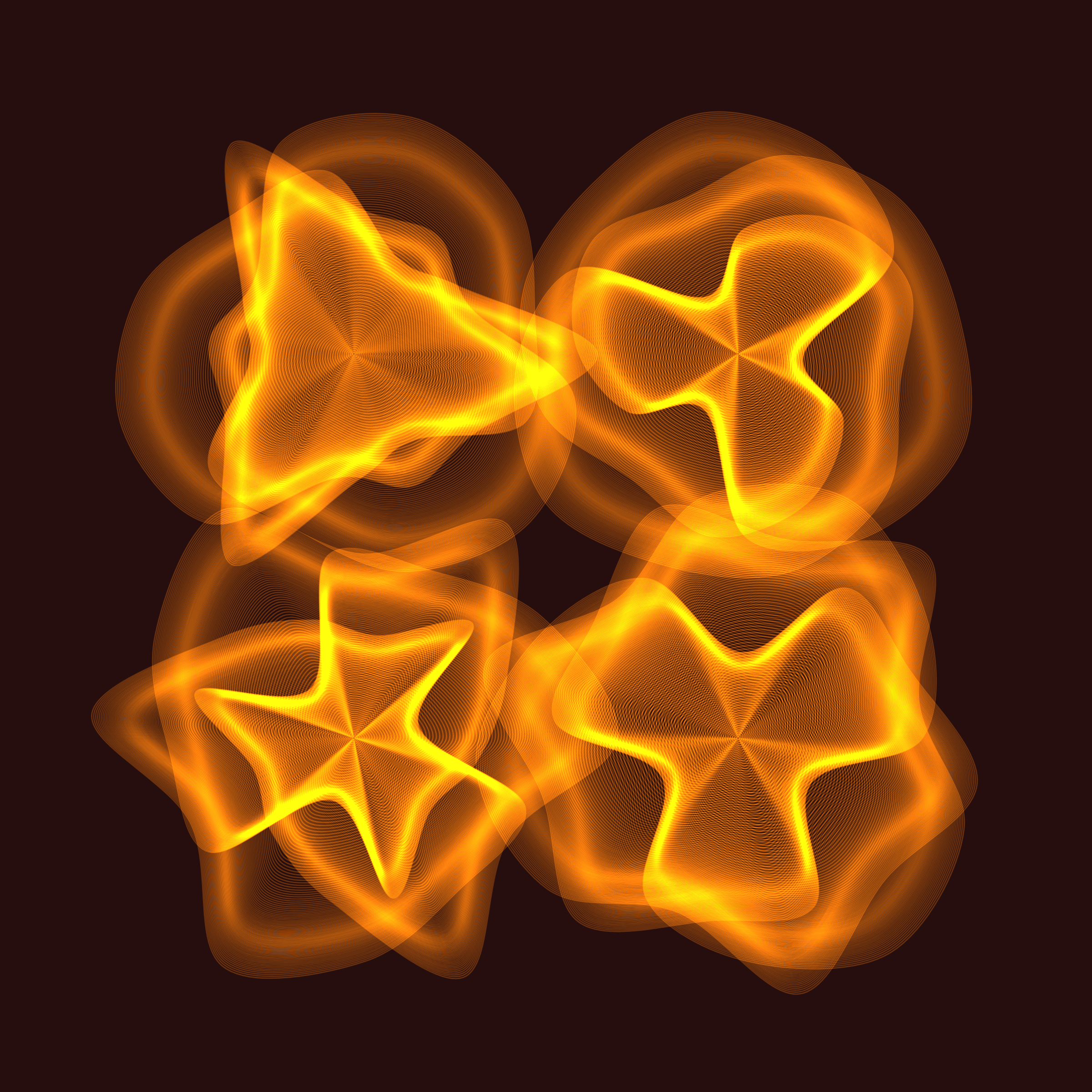 Art Blocks - Art Blocks v2 - Flowers #2430 - NFT # 116002430