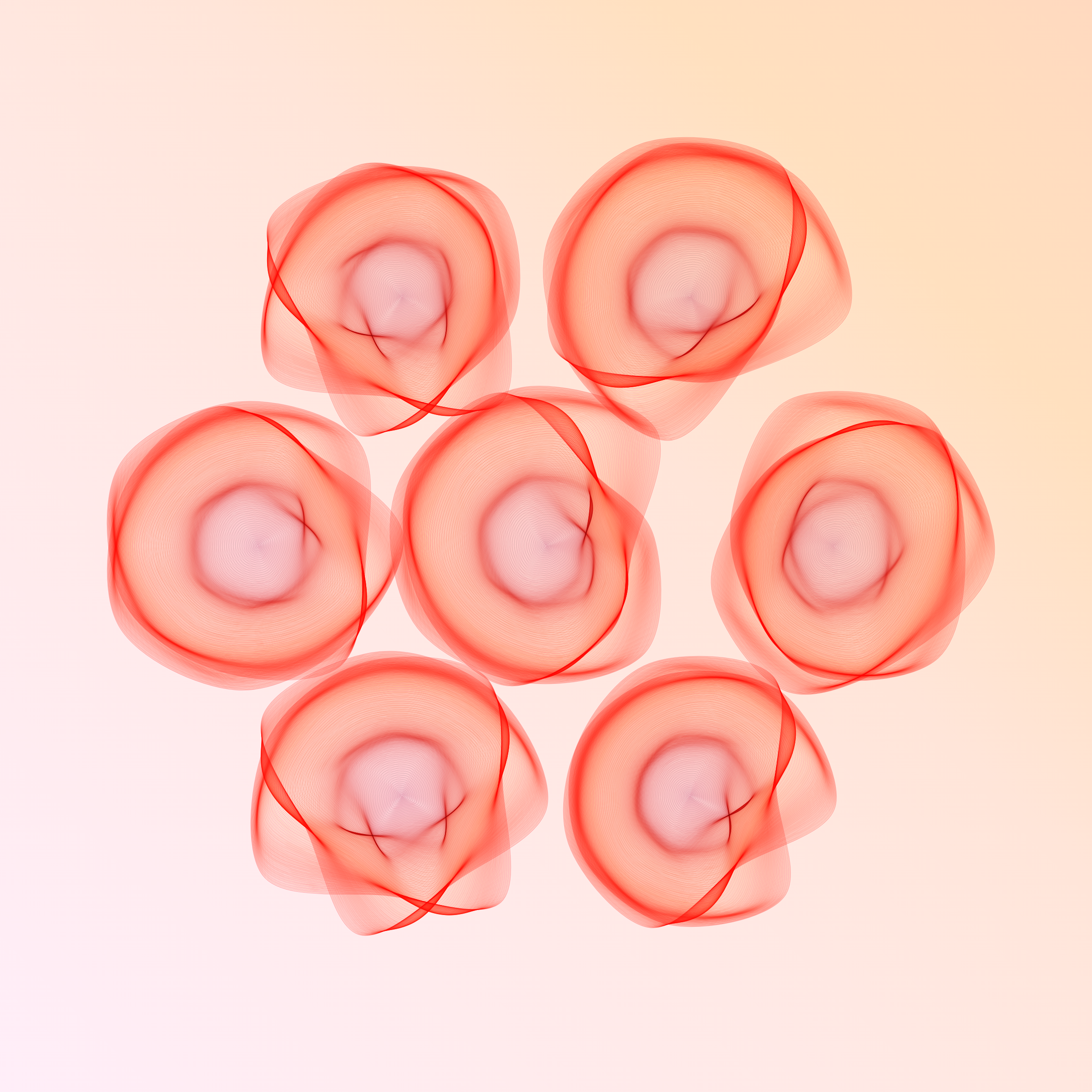 Art Blocks - Art Blocks v2 - Flowers #2445 - NFT # 116002445