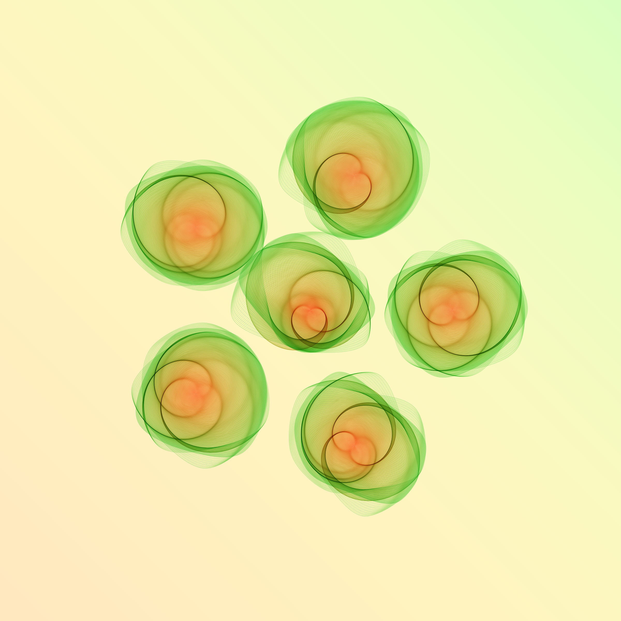 Art Blocks - Art Blocks v2 - Flowers #2447 - NFT # 116002447