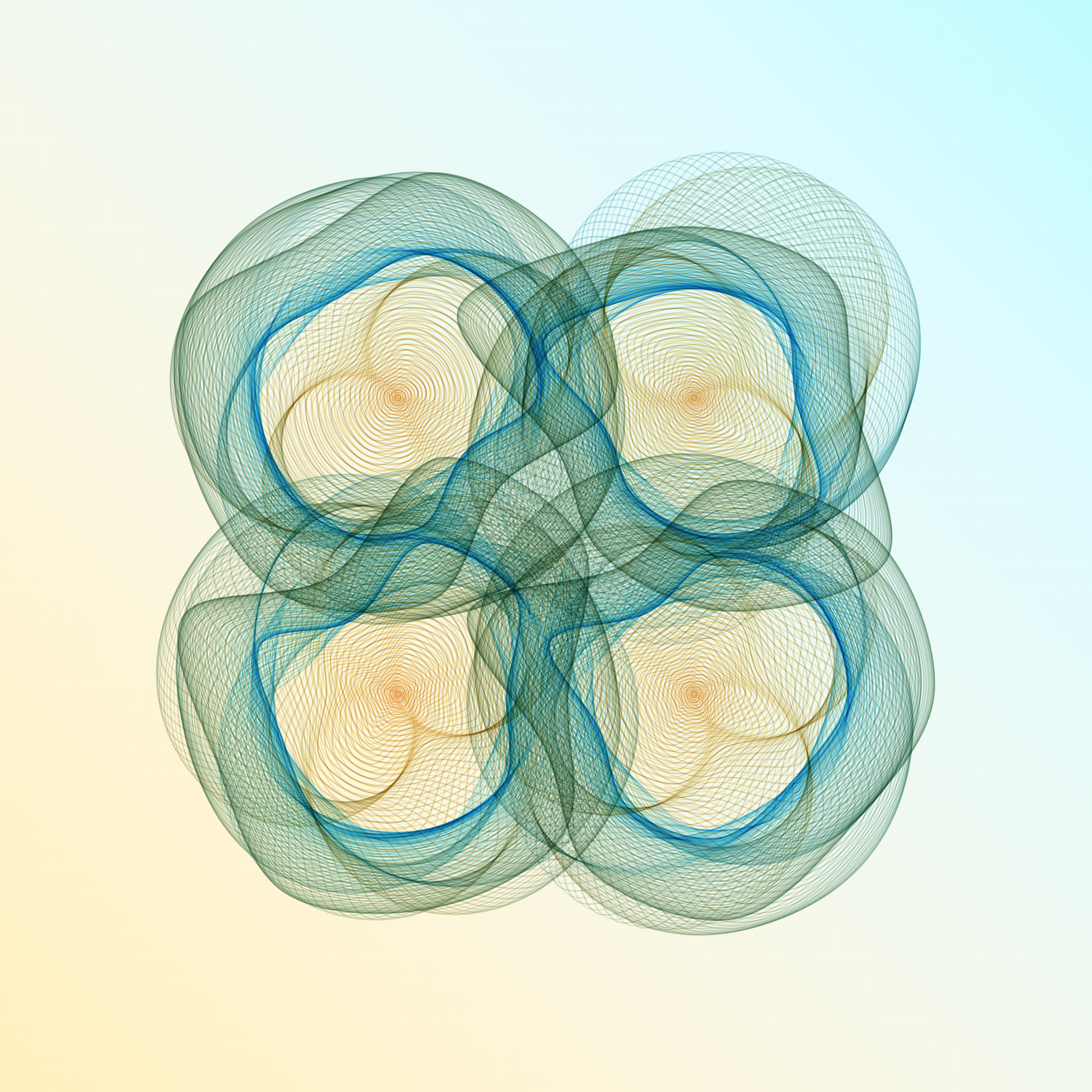 Art Blocks - Art Blocks v2 - Flowers #2448 - NFT # 116002448