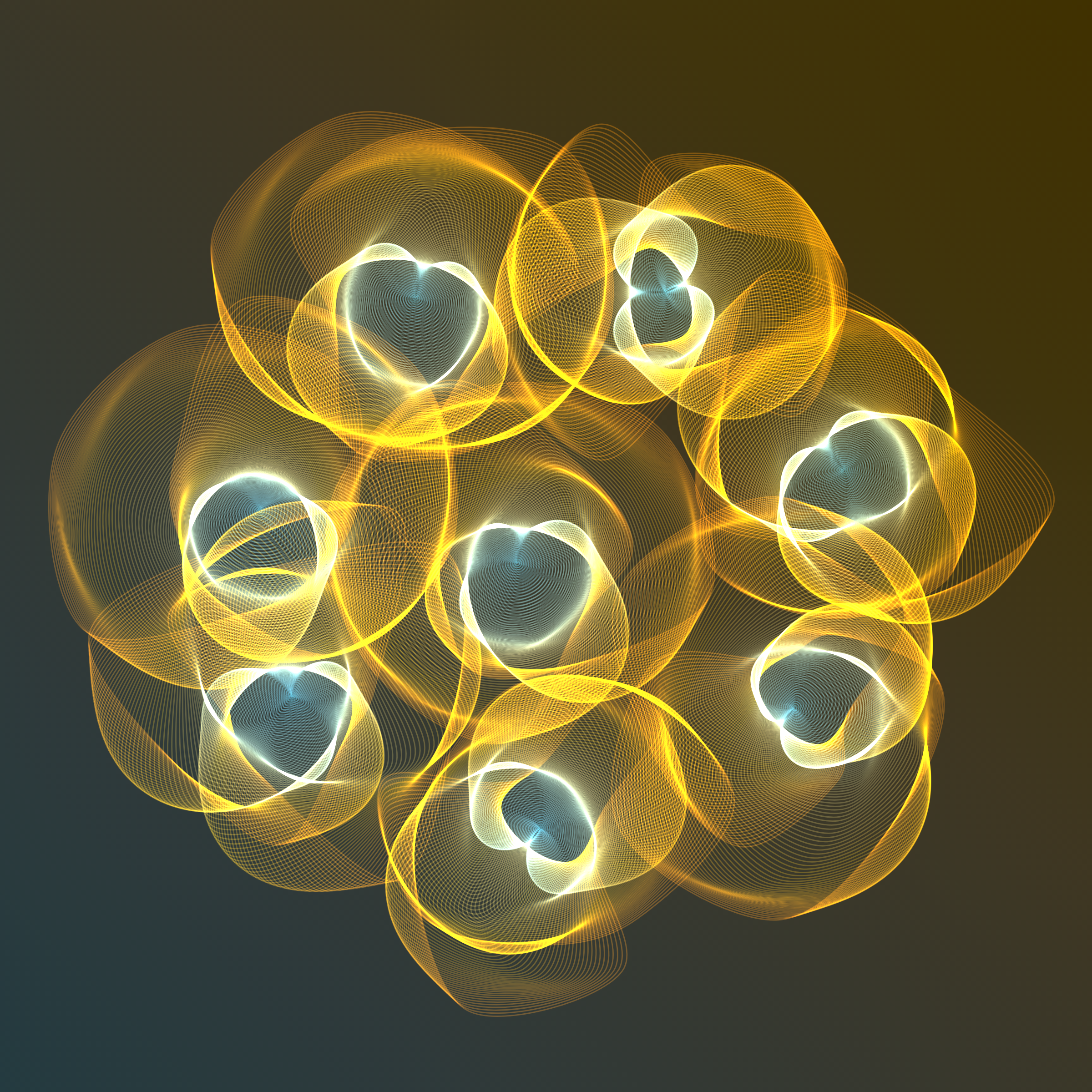 Art Blocks - Art Blocks v2 - Flowers #2450 - NFT # 116002450