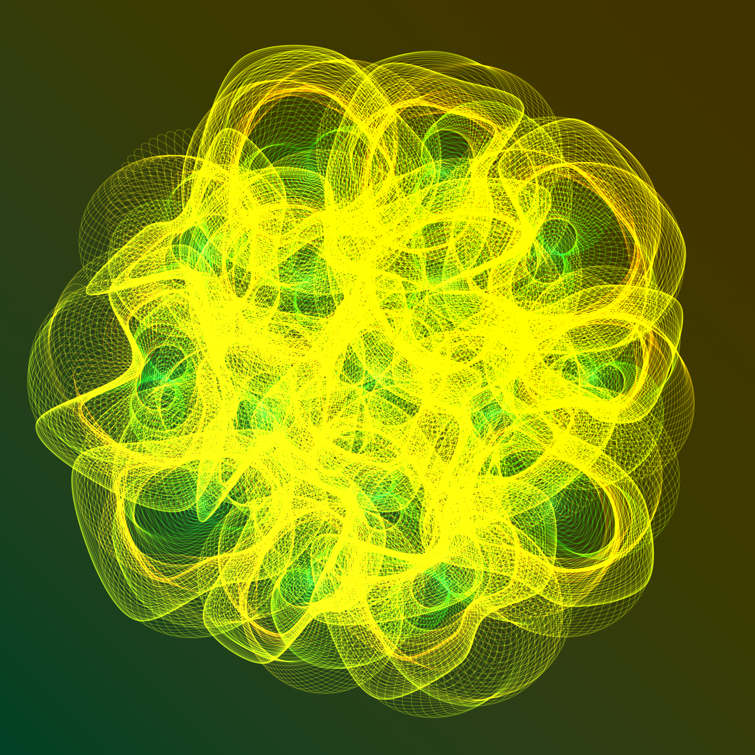 Art Blocks - Art Blocks v2 - Flowers #2453 - NFT # 116002453