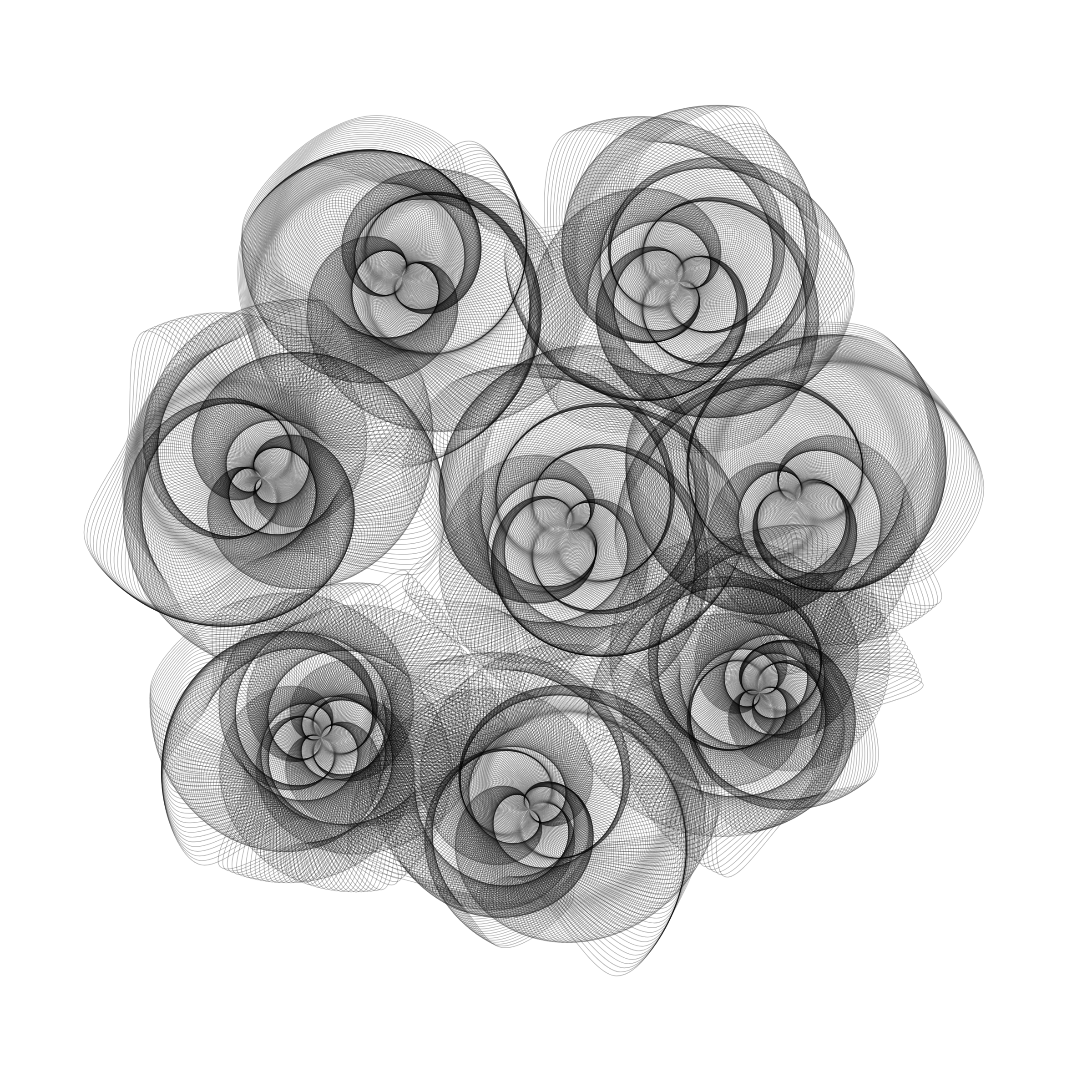 Art Blocks - Art Blocks v2 - Flowers #2454 - NFT # 116002454