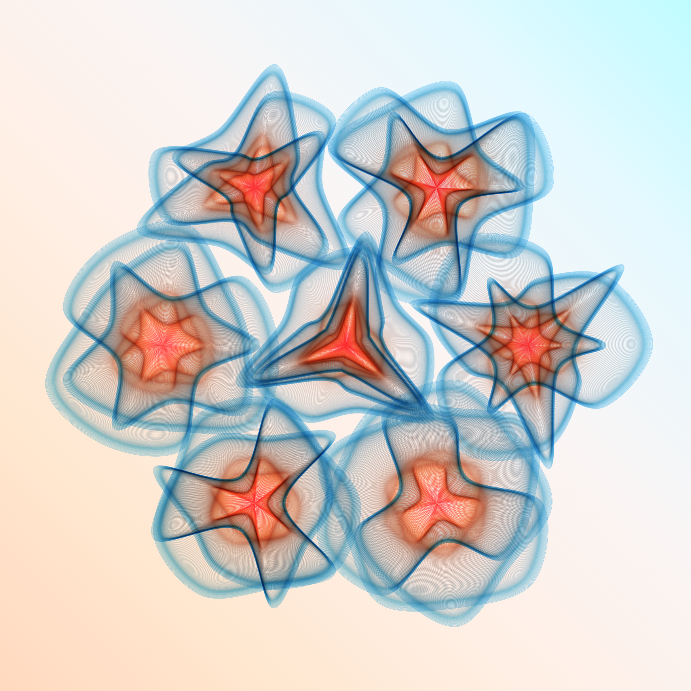 Art Blocks - Art Blocks v2 - Flowers #2455 - NFT # 116002455