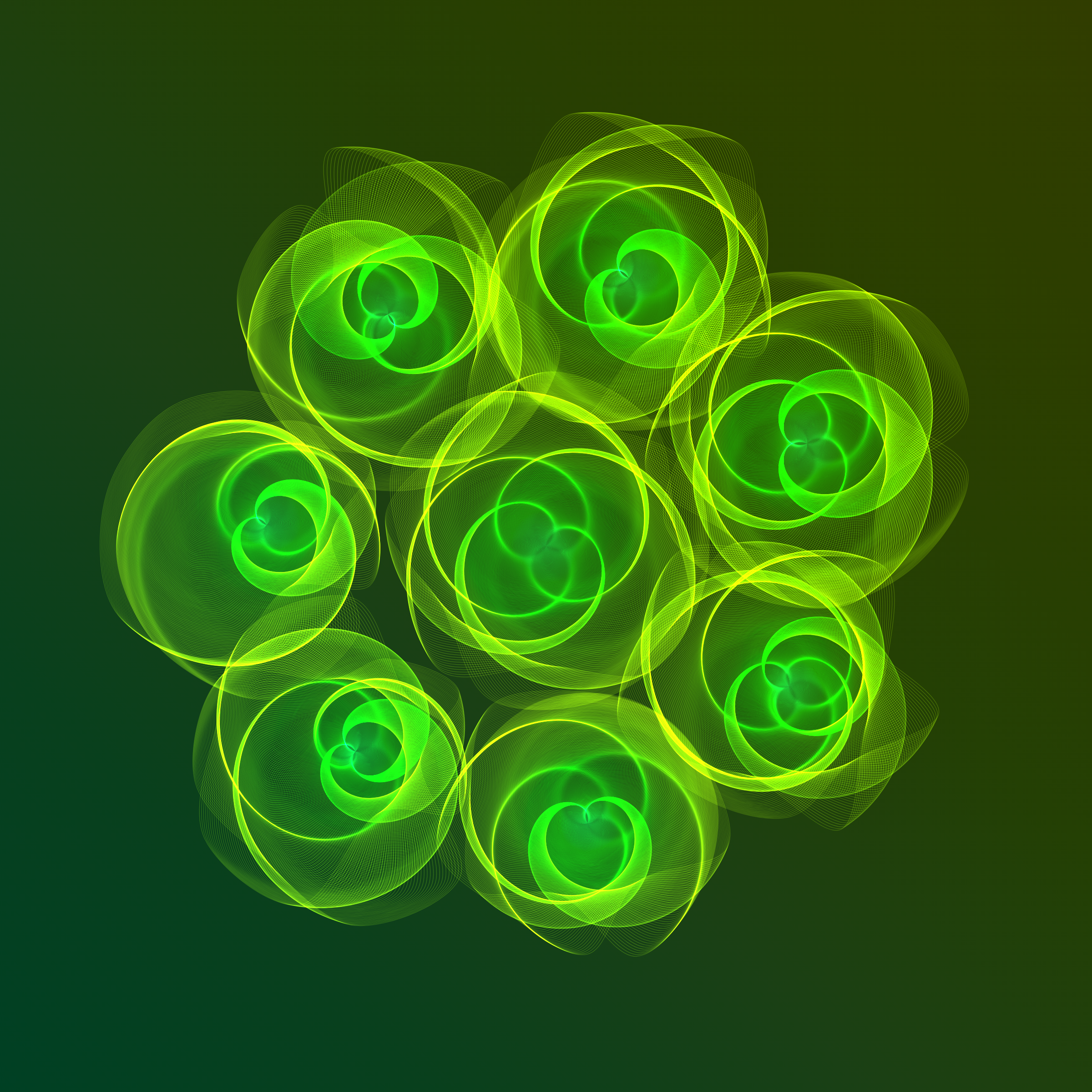 Art Blocks - Art Blocks v2 - Flowers #2458 - NFT # 116002458