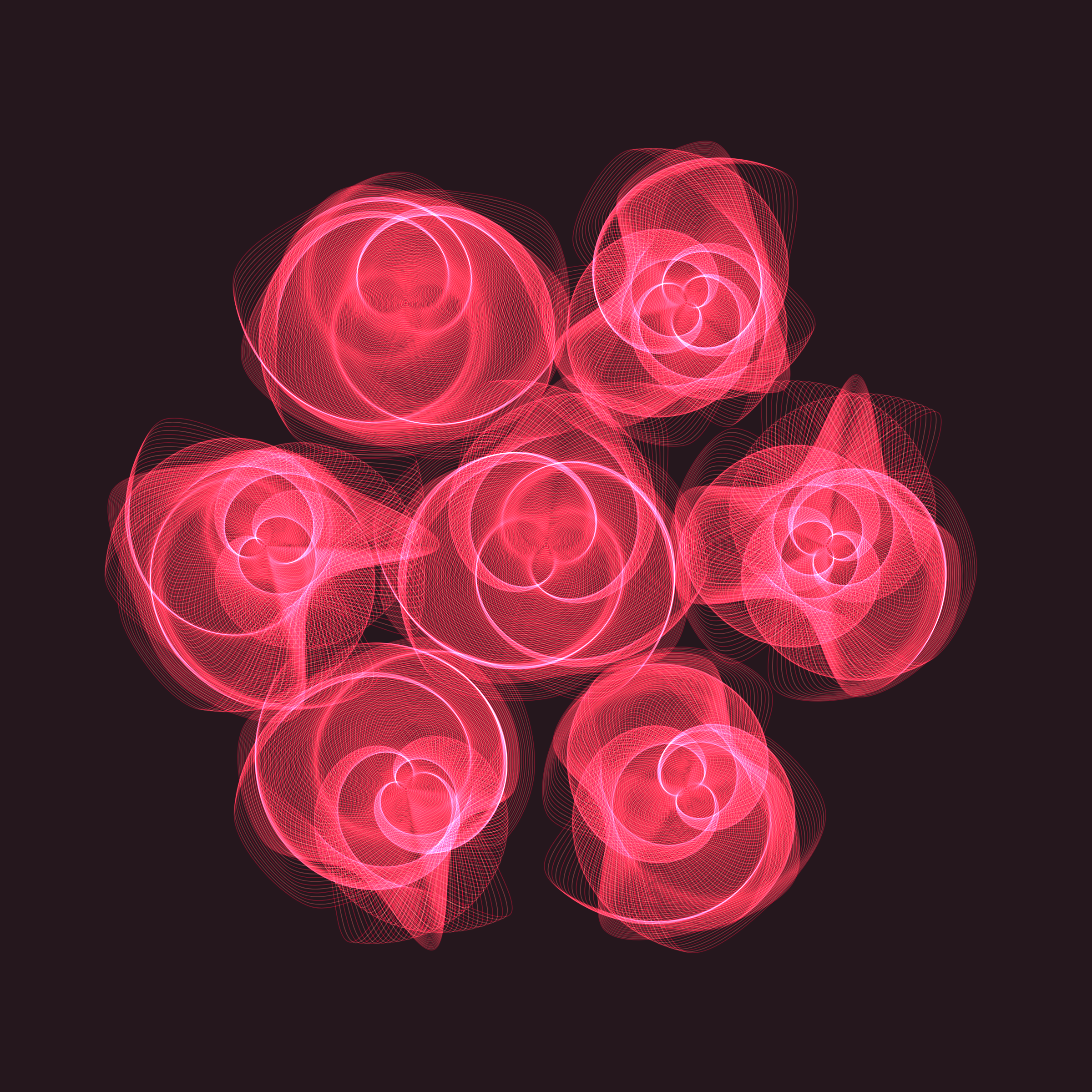 Art Blocks - Art Blocks v2 - Flowers #2462 - NFT # 116002462