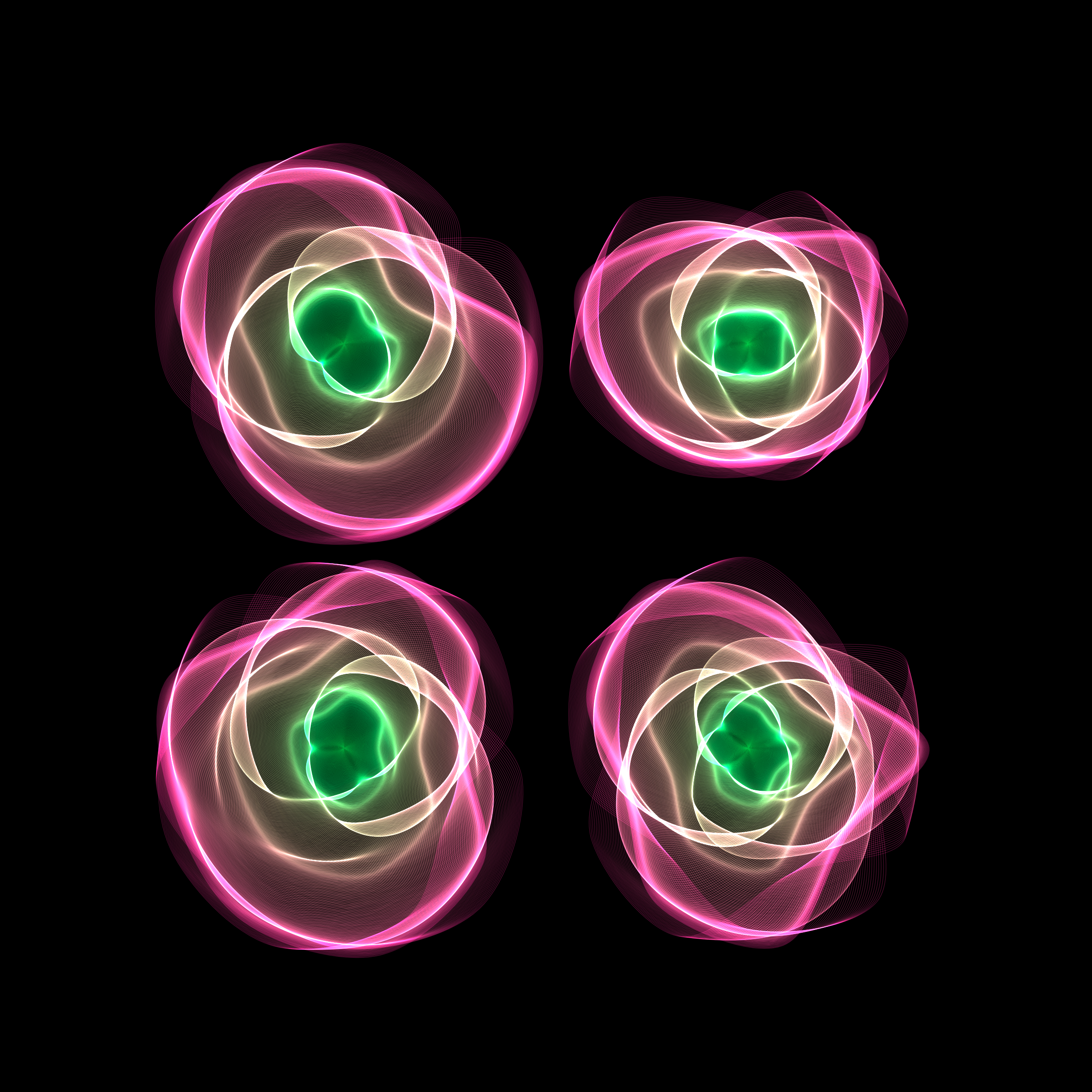 Art Blocks - Art Blocks v2 - Flowers #2463 - NFT # 116002463