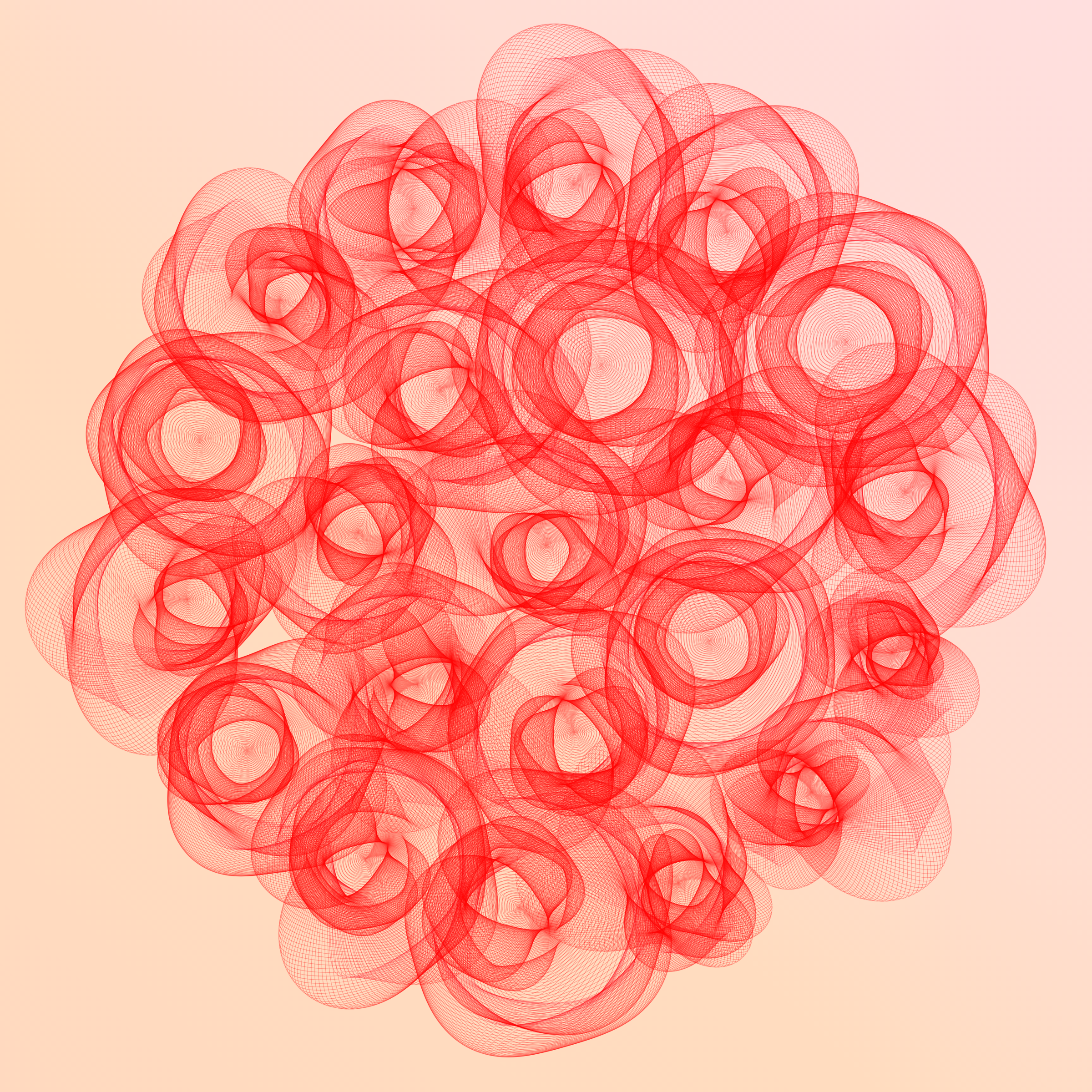 Art Blocks - Art Blocks v2 - Flowers #2476 - NFT # 116002476