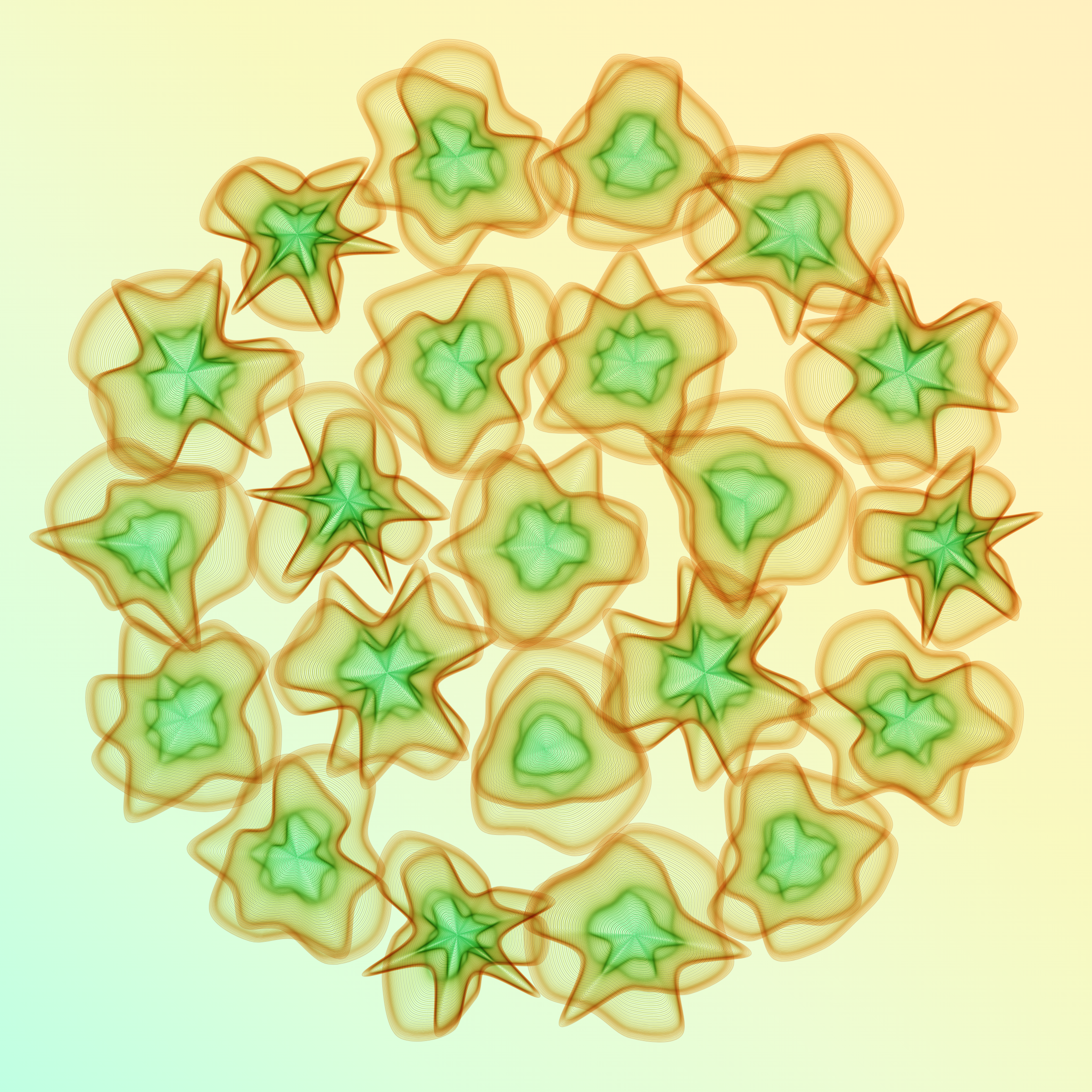 Art Blocks - Art Blocks v2 - Flowers #2480 - NFT # 116002480