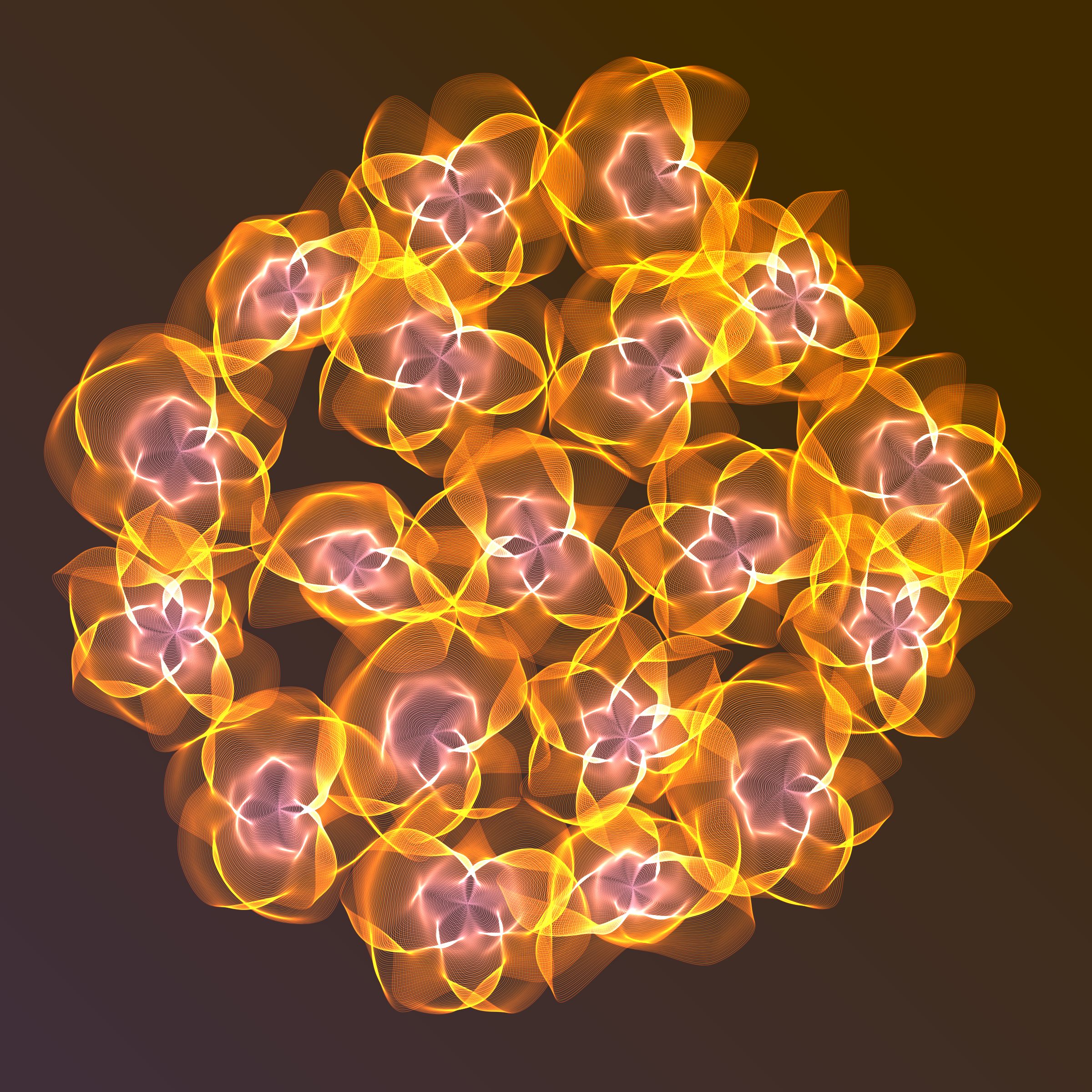 Art Blocks - Art Blocks v2 - Flowers #2482 - NFT # 116002482