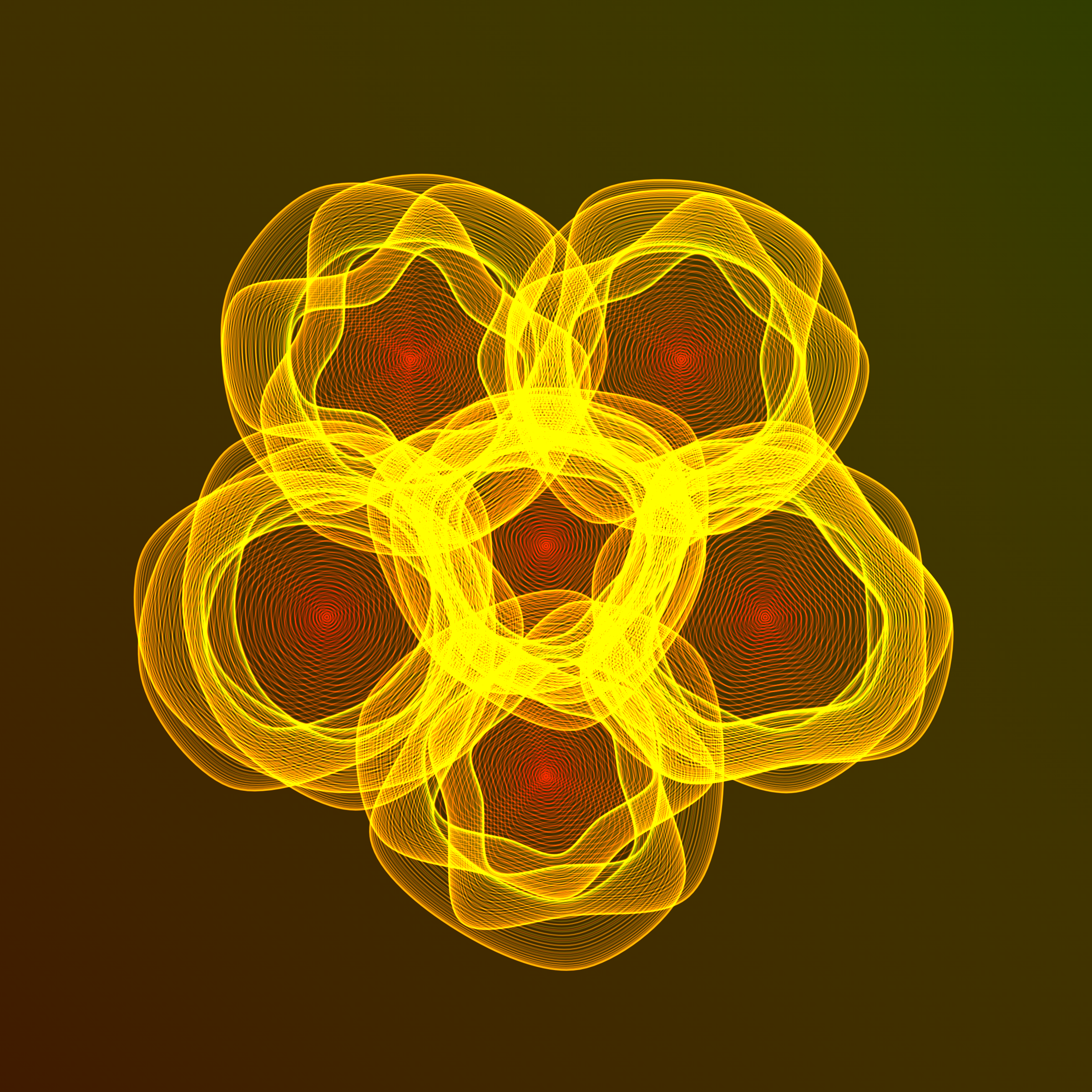 Art Blocks - Art Blocks v2 - Flowers #2487 - NFT # 116002487