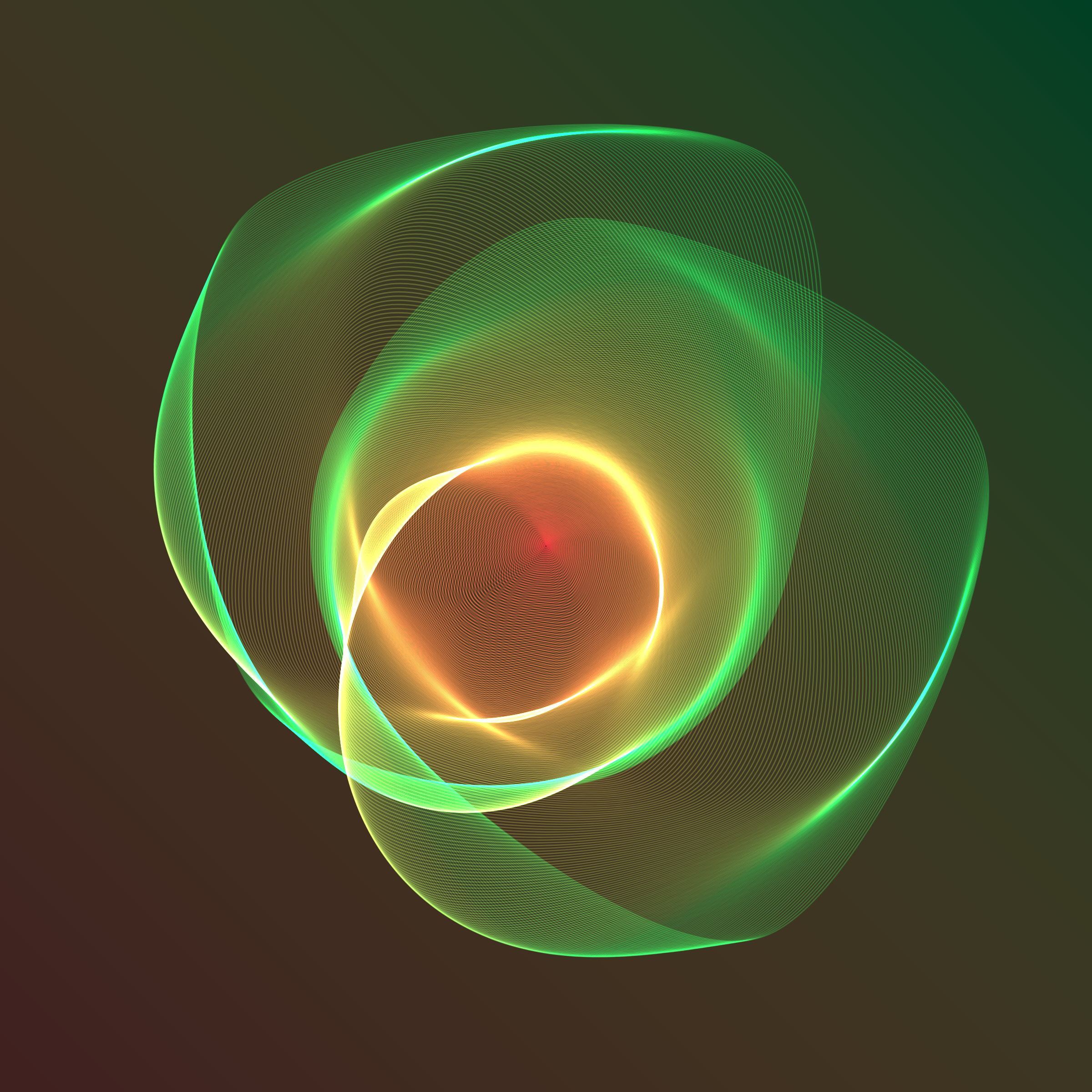 Art Blocks - Art Blocks v2 - Flowers #2489 - NFT # 116002489