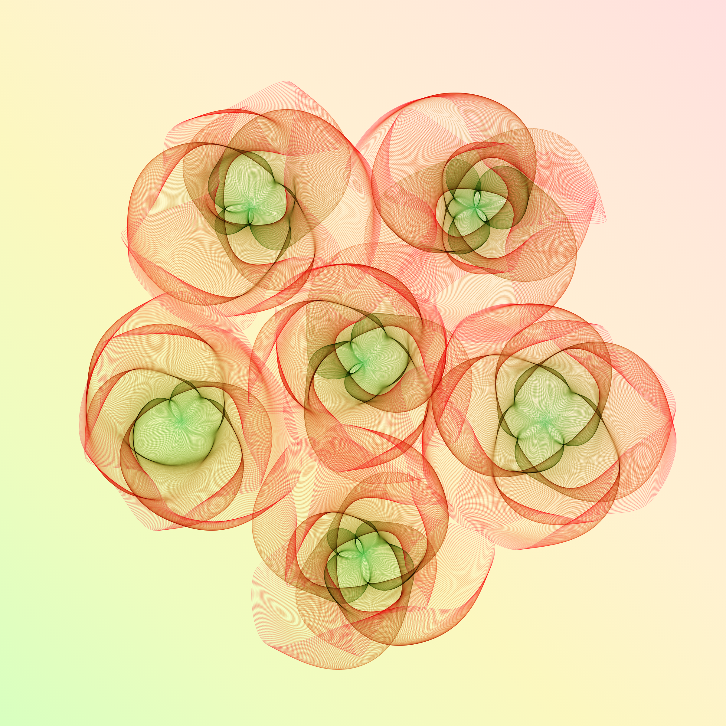 Art Blocks - Art Blocks v2 - Flowers #2493 - NFT # 116002493