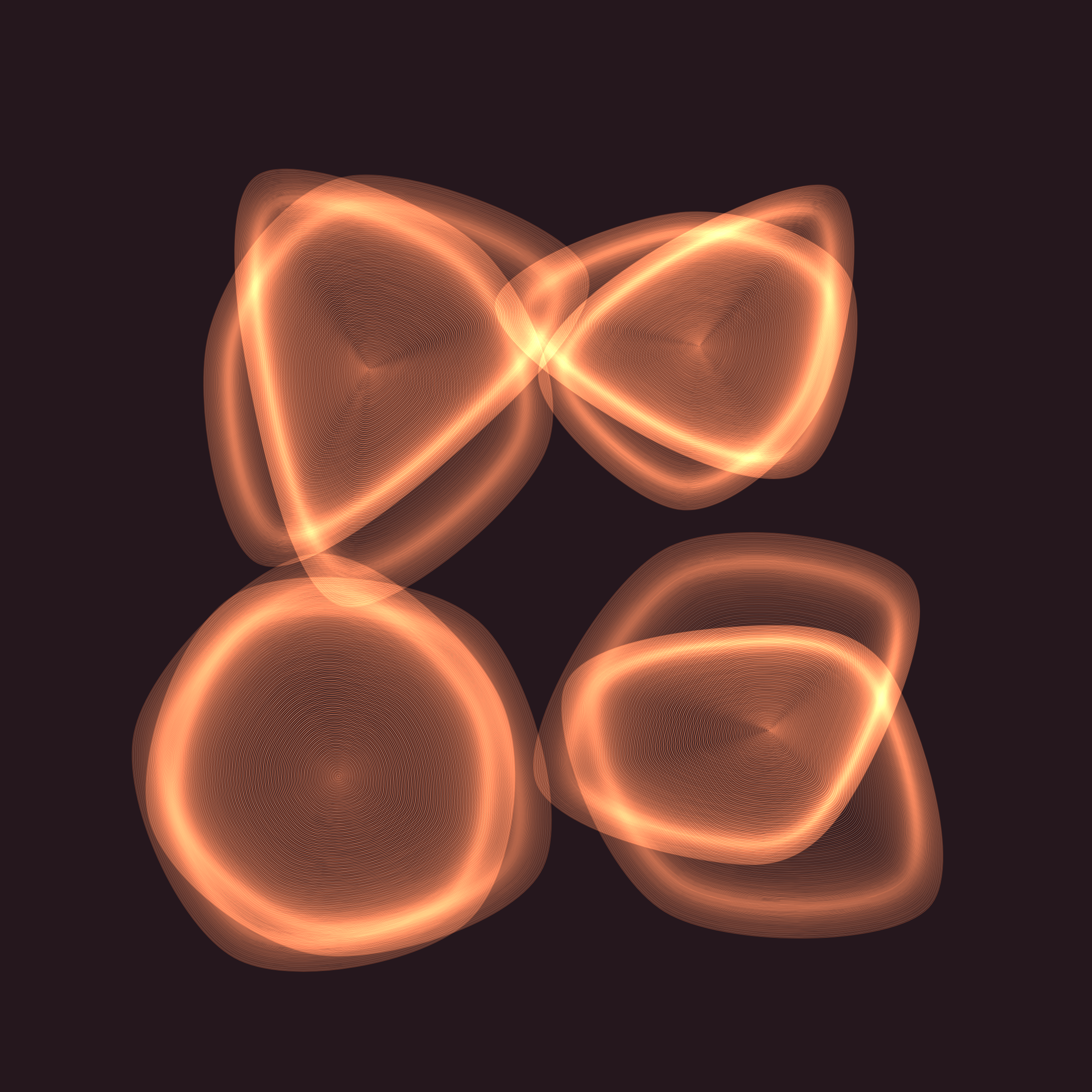 Art Blocks - Art Blocks v2 - Flowers #2500 - NFT # 116002500