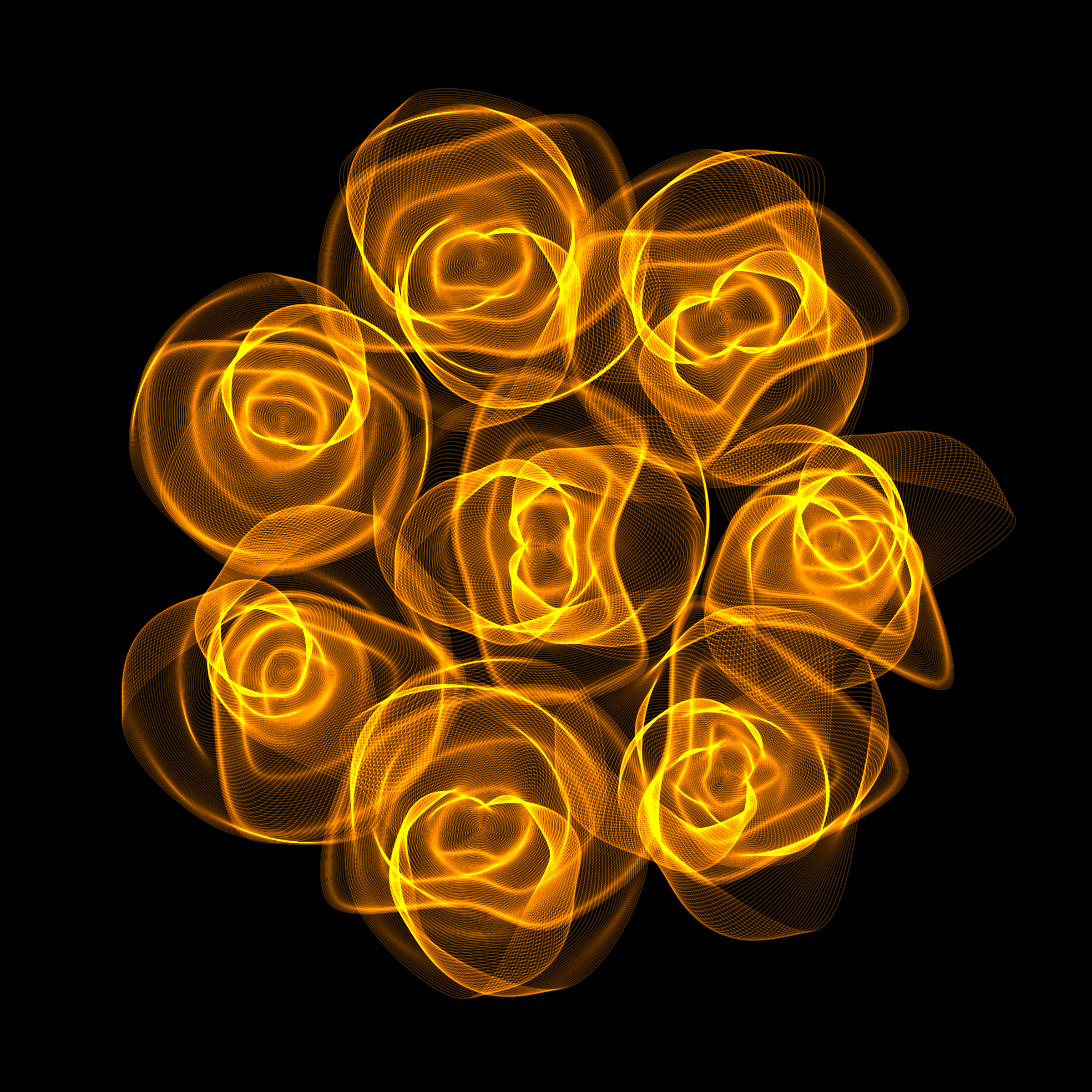 Art Blocks - Art Blocks v2 - Flowers #2508 - NFT # 116002508