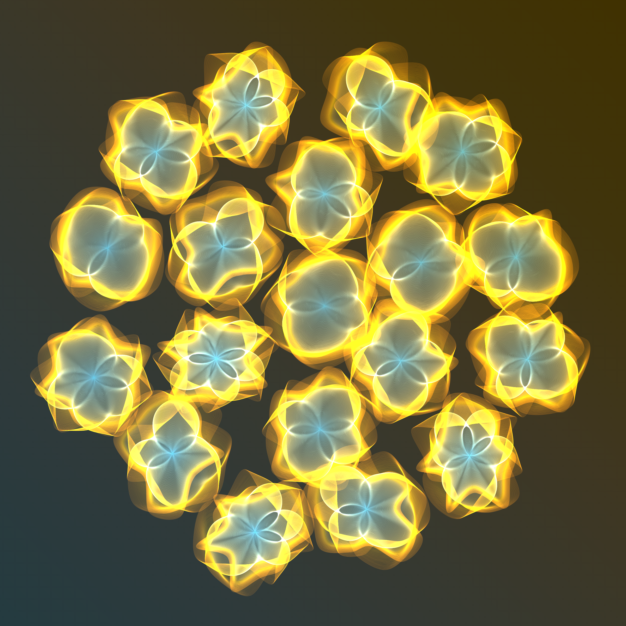 Art Blocks - Art Blocks v2 - Flowers #2512 - NFT # 116002512