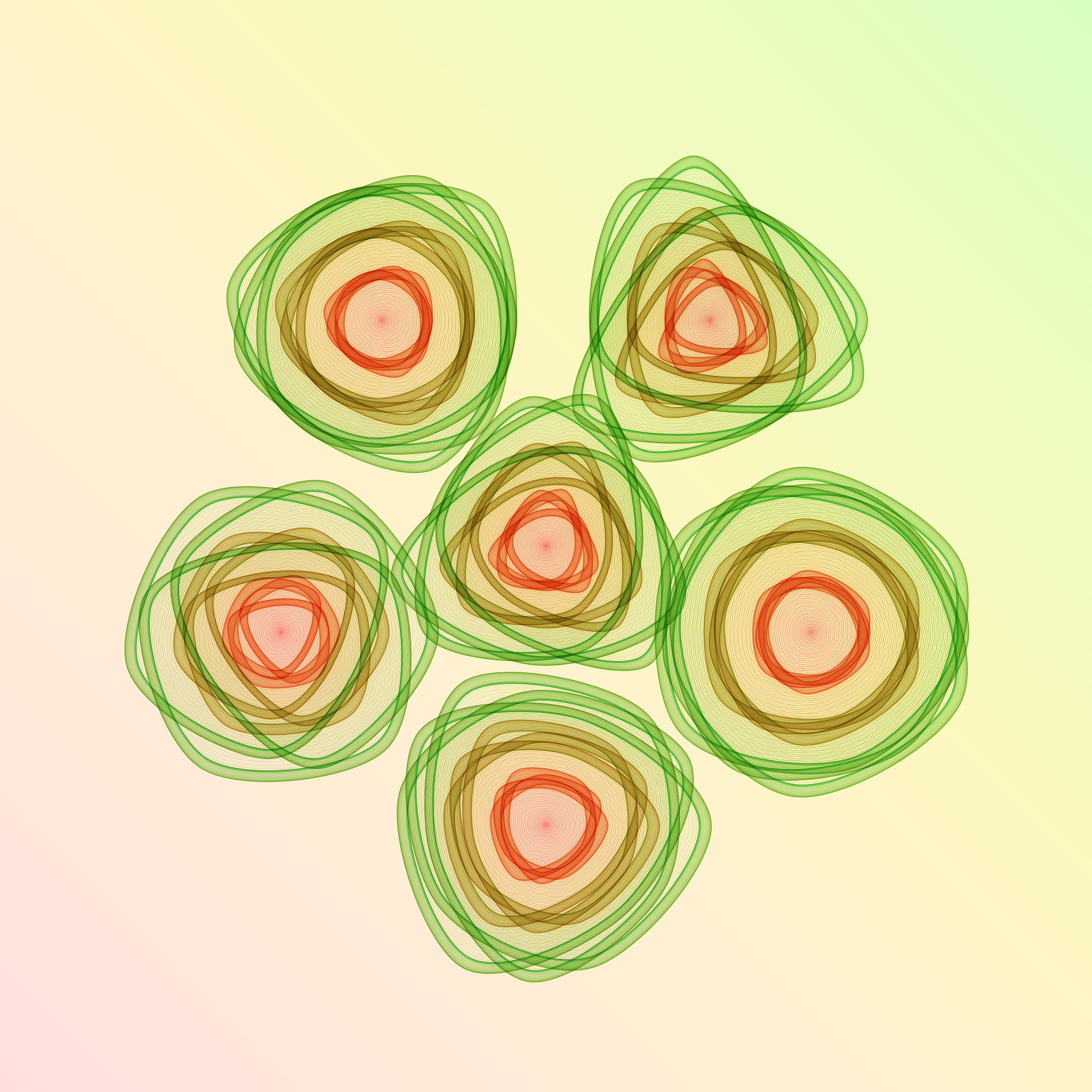 Art Blocks - Art Blocks v2 - Flowers #2516 - NFT # 116002516