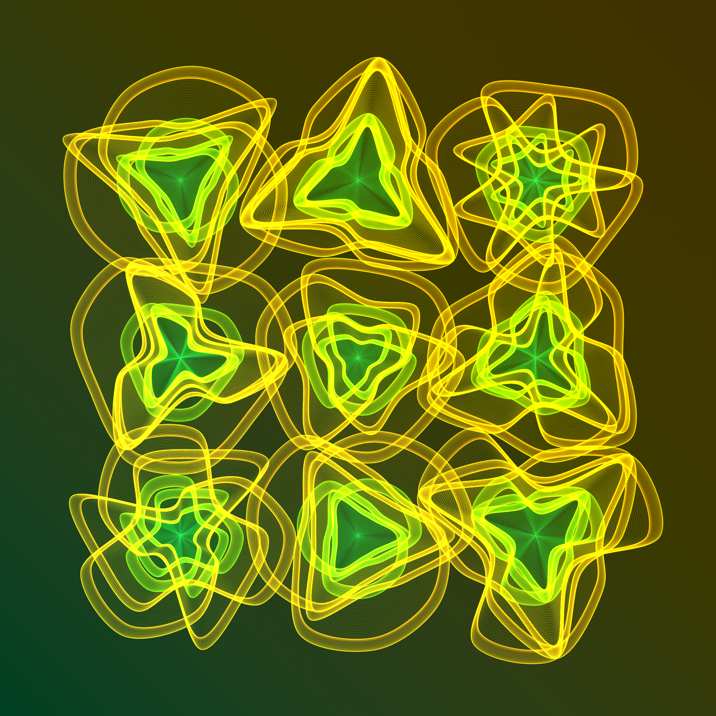 Art Blocks - Art Blocks v2 - Flowers #2517 - NFT # 116002517