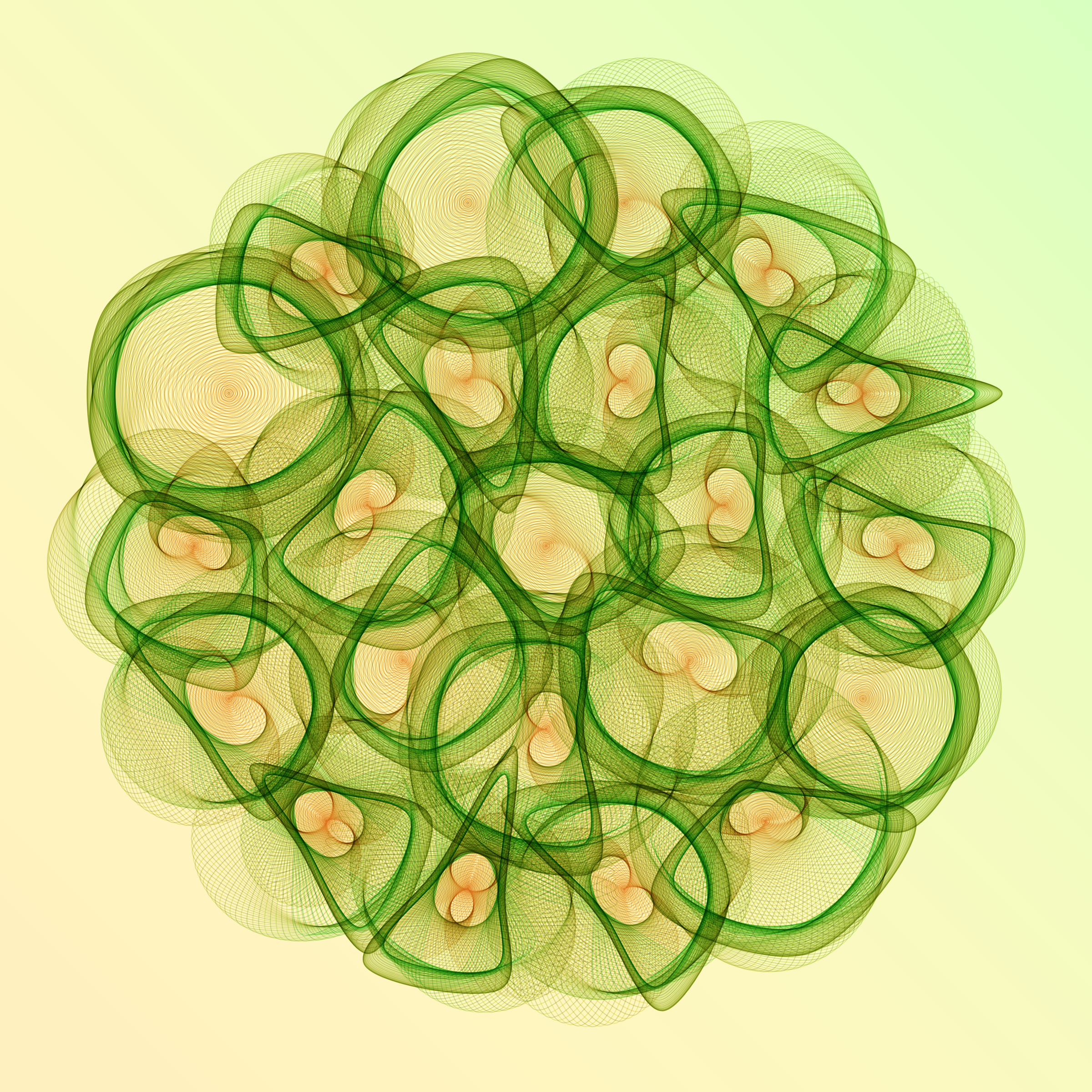 Art Blocks - Art Blocks v2 - Flowers #2520 - NFT # 116002520