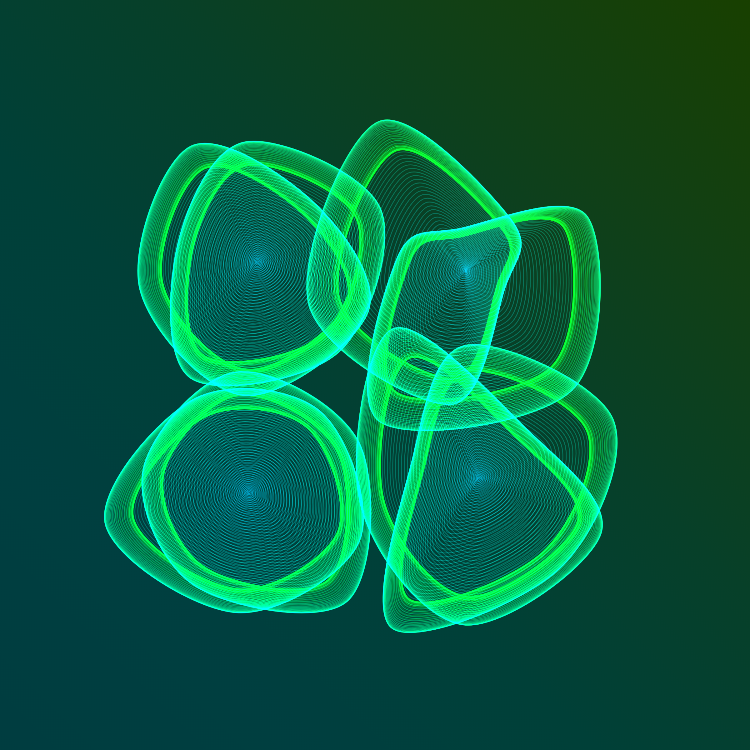 Art Blocks - Art Blocks v2 - Flowers #2523 - NFT # 116002523