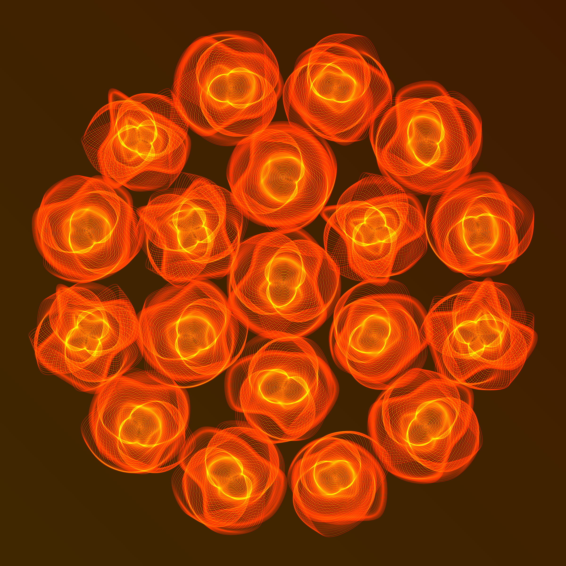 Art Blocks - Art Blocks v2 - Flowers #2530 - NFT # 116002530