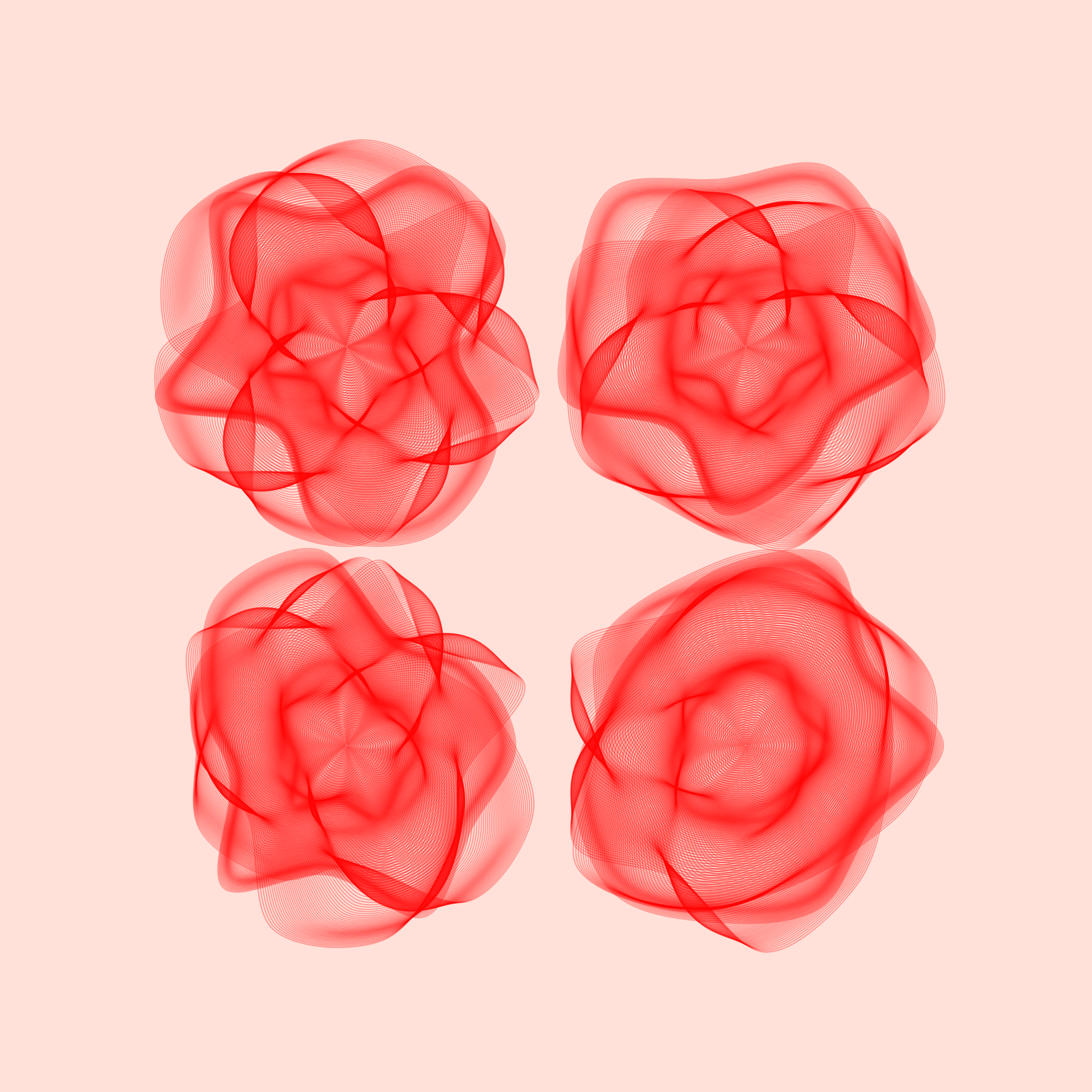 Art Blocks - Art Blocks v2 - Flowers #2534 - NFT # 116002534