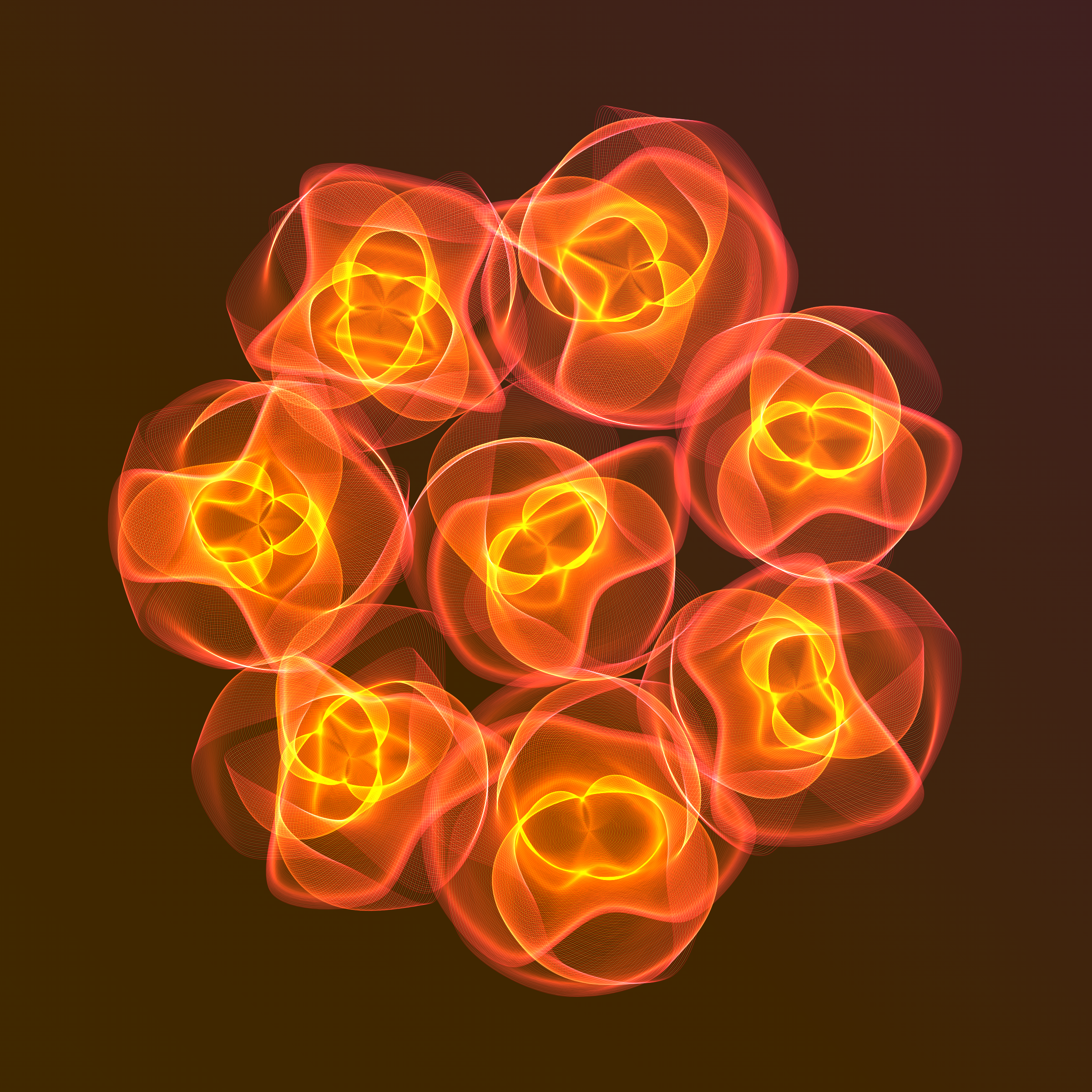 Art Blocks - Art Blocks v2 - Flowers #2539 - NFT # 116002539