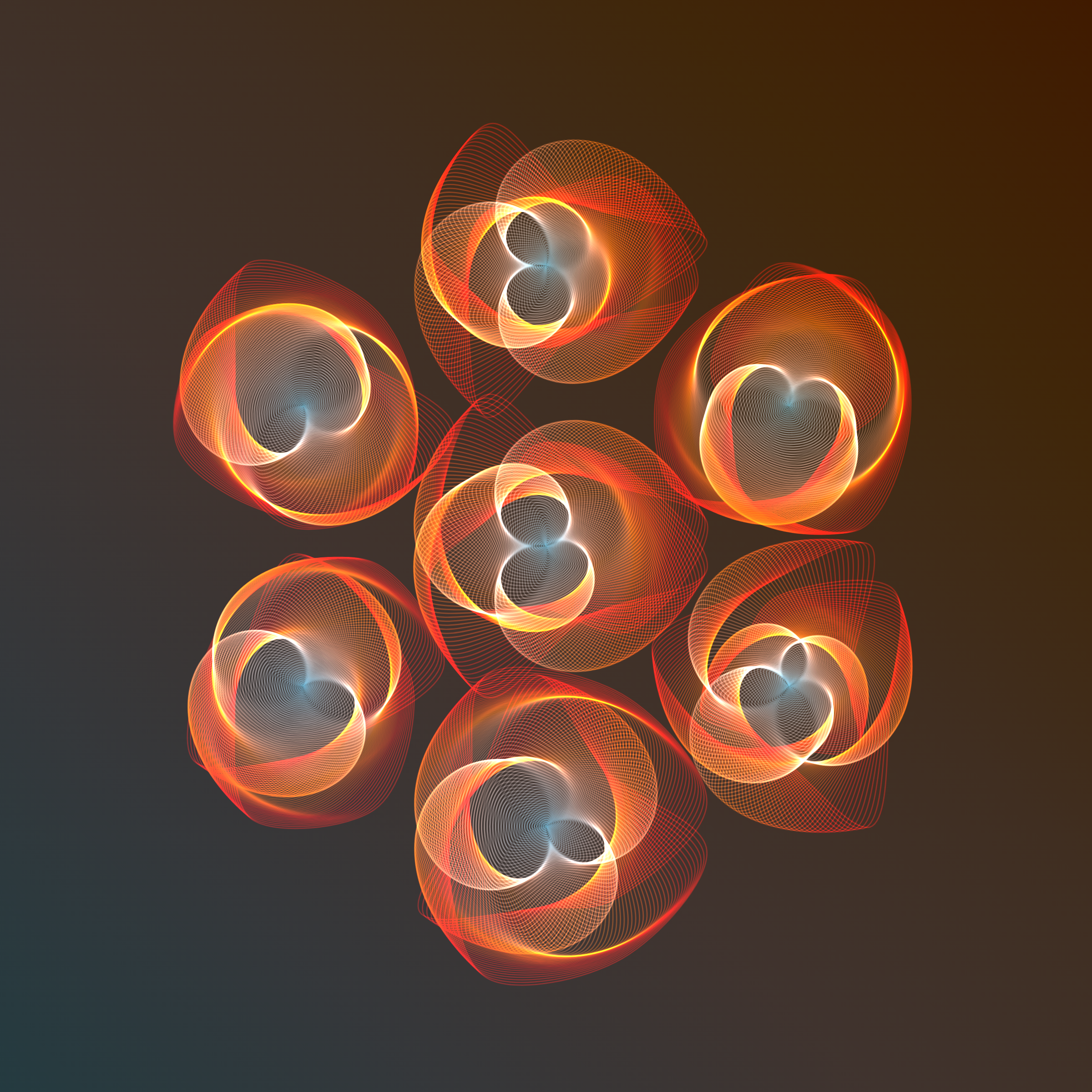 Art Blocks - Art Blocks v2 - Flowers #2543 - NFT # 116002543