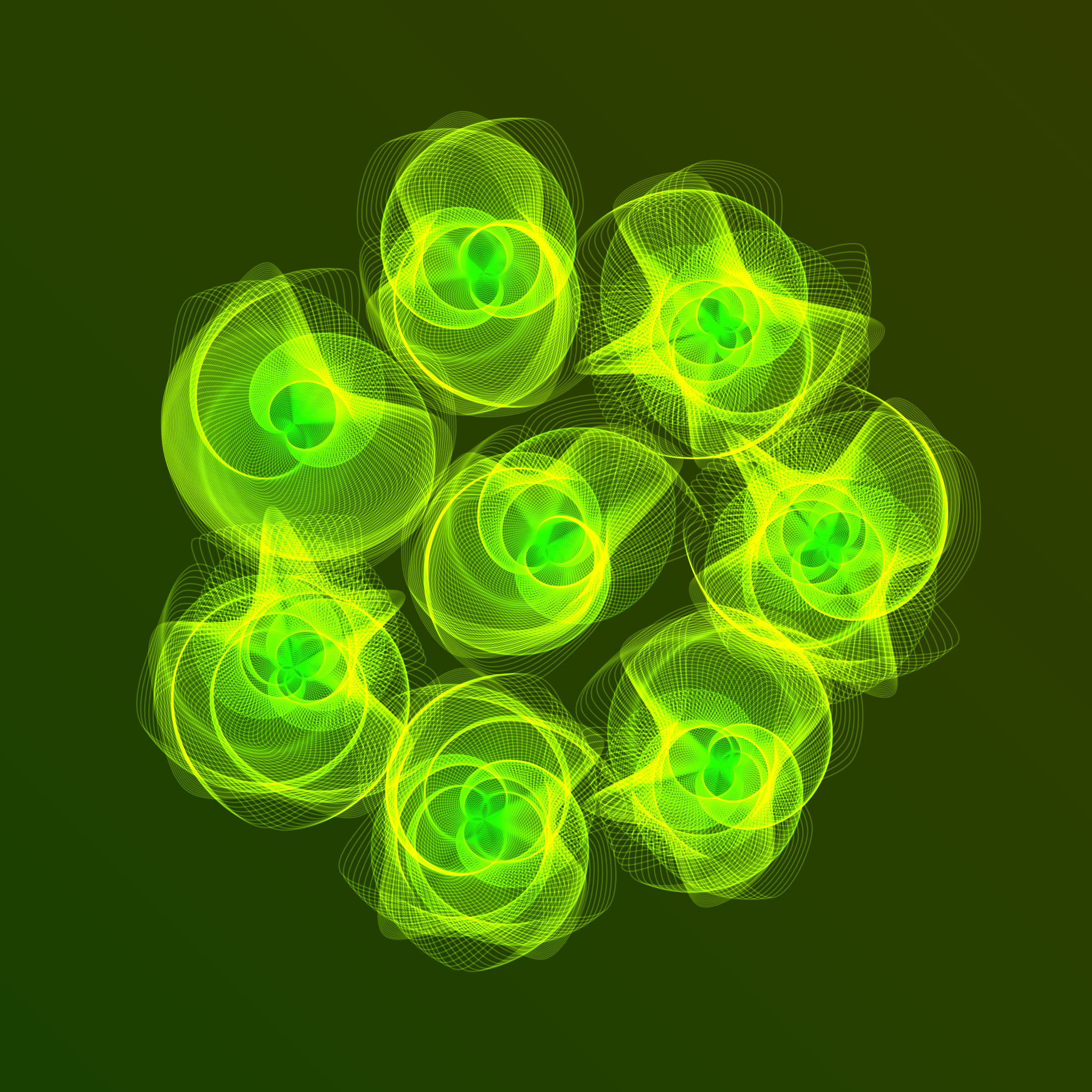 Art Blocks - Art Blocks v2 - Flowers #2544 - NFT # 116002544