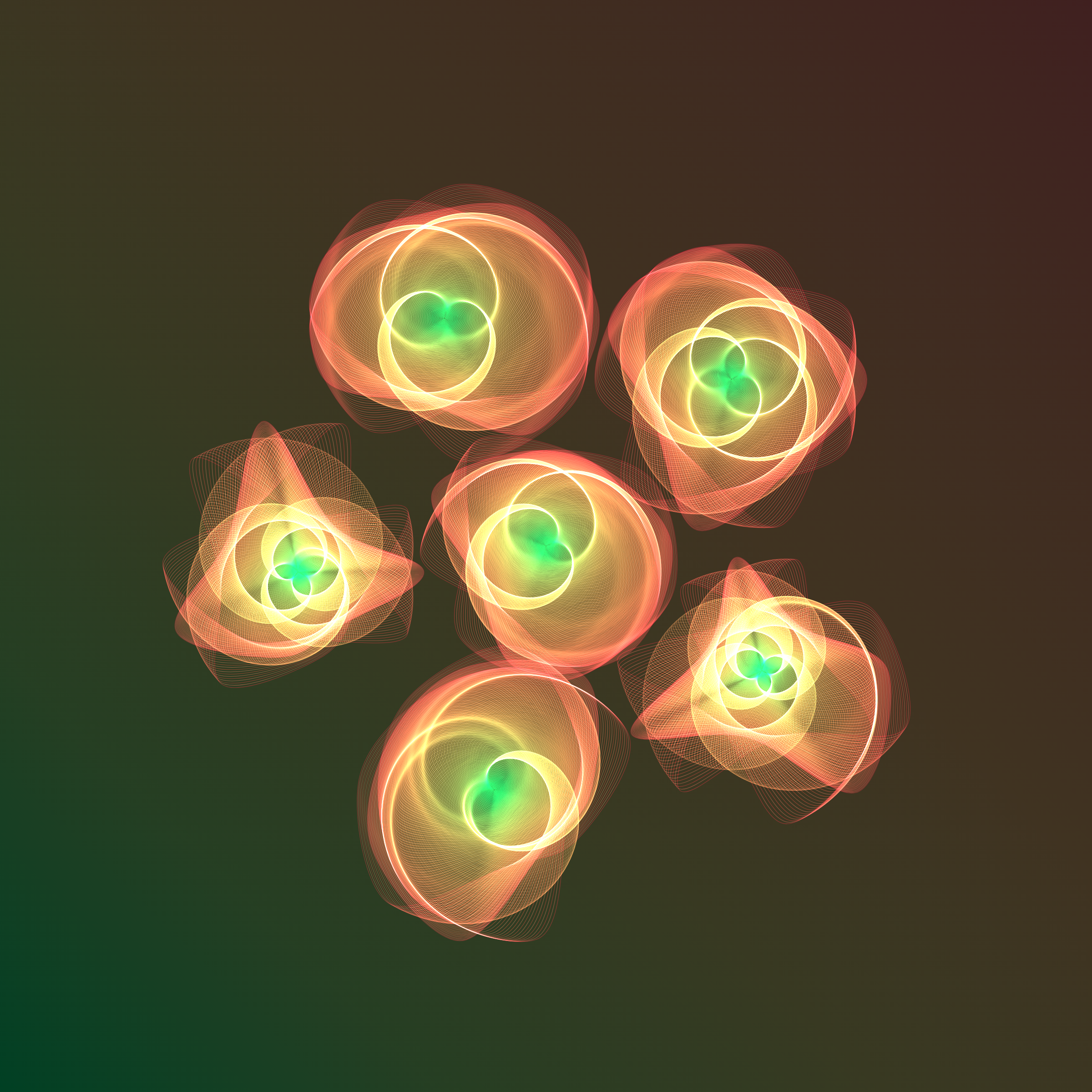 Art Blocks - Art Blocks v2 - Flowers #2547 - NFT # 116002547