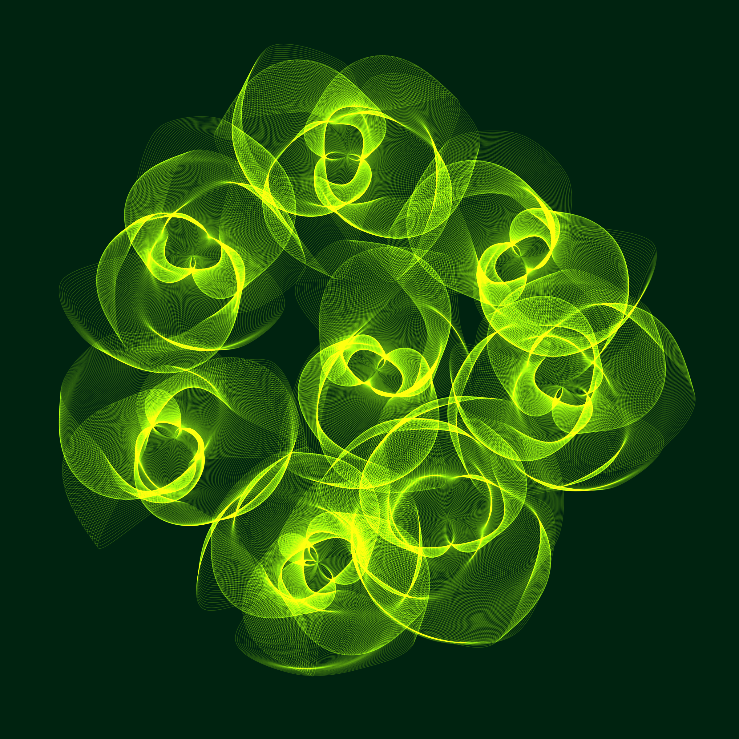 Art Blocks - Art Blocks v2 - Flowers #2549 - NFT # 116002549