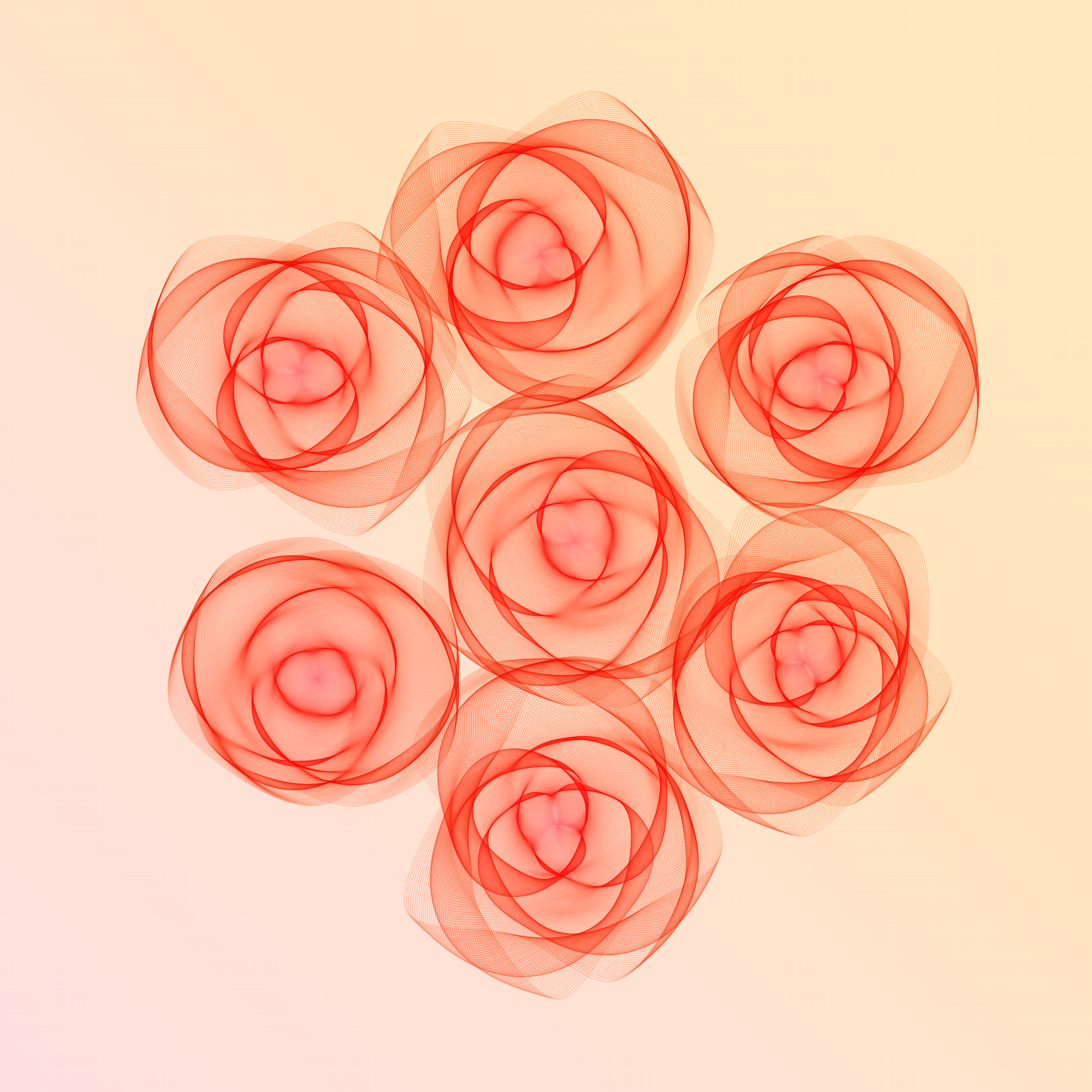 Art Blocks - Art Blocks v2 - Flowers #2552 - NFT # 116002552