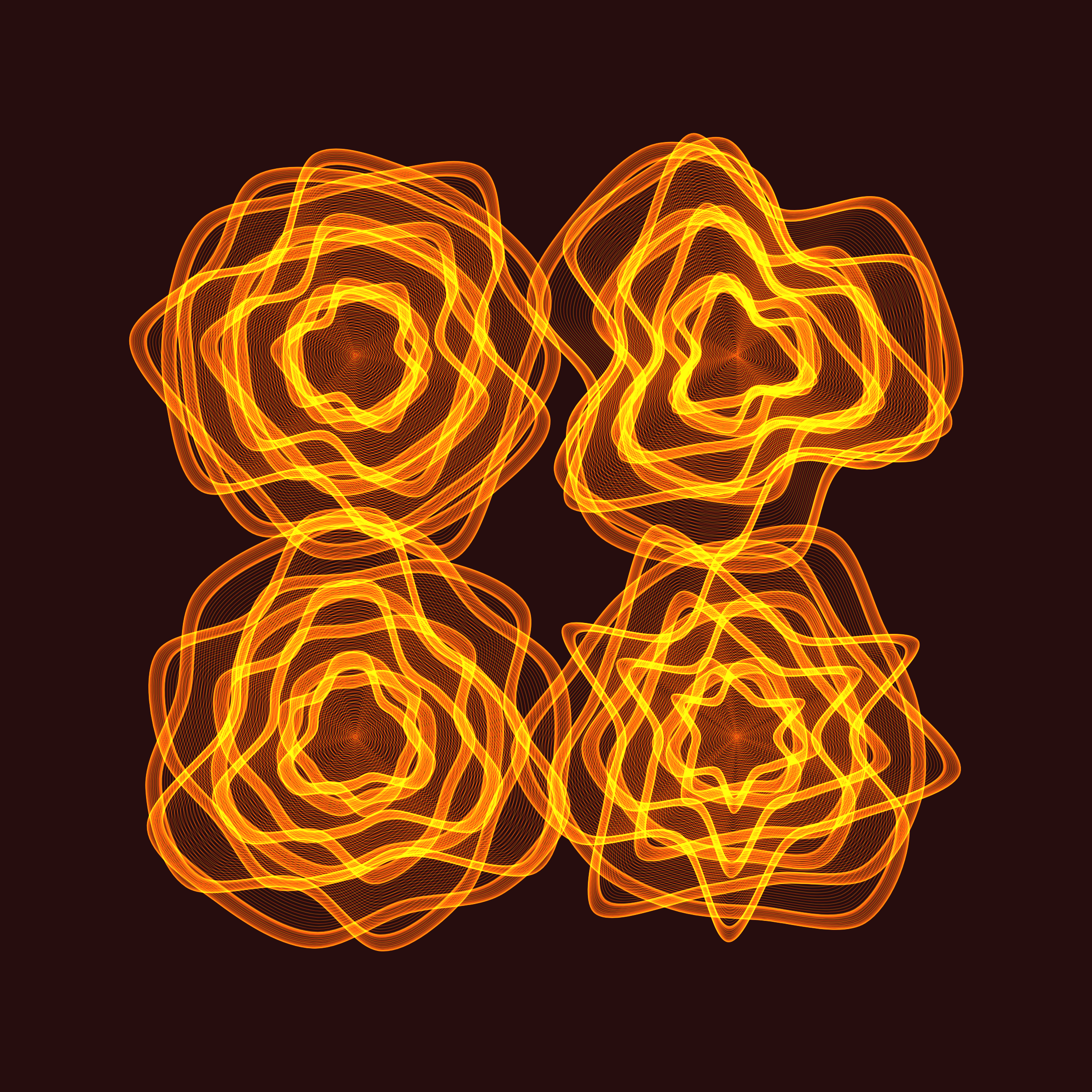 Art Blocks - Art Blocks v2 - Flowers #2553 - NFT # 116002553