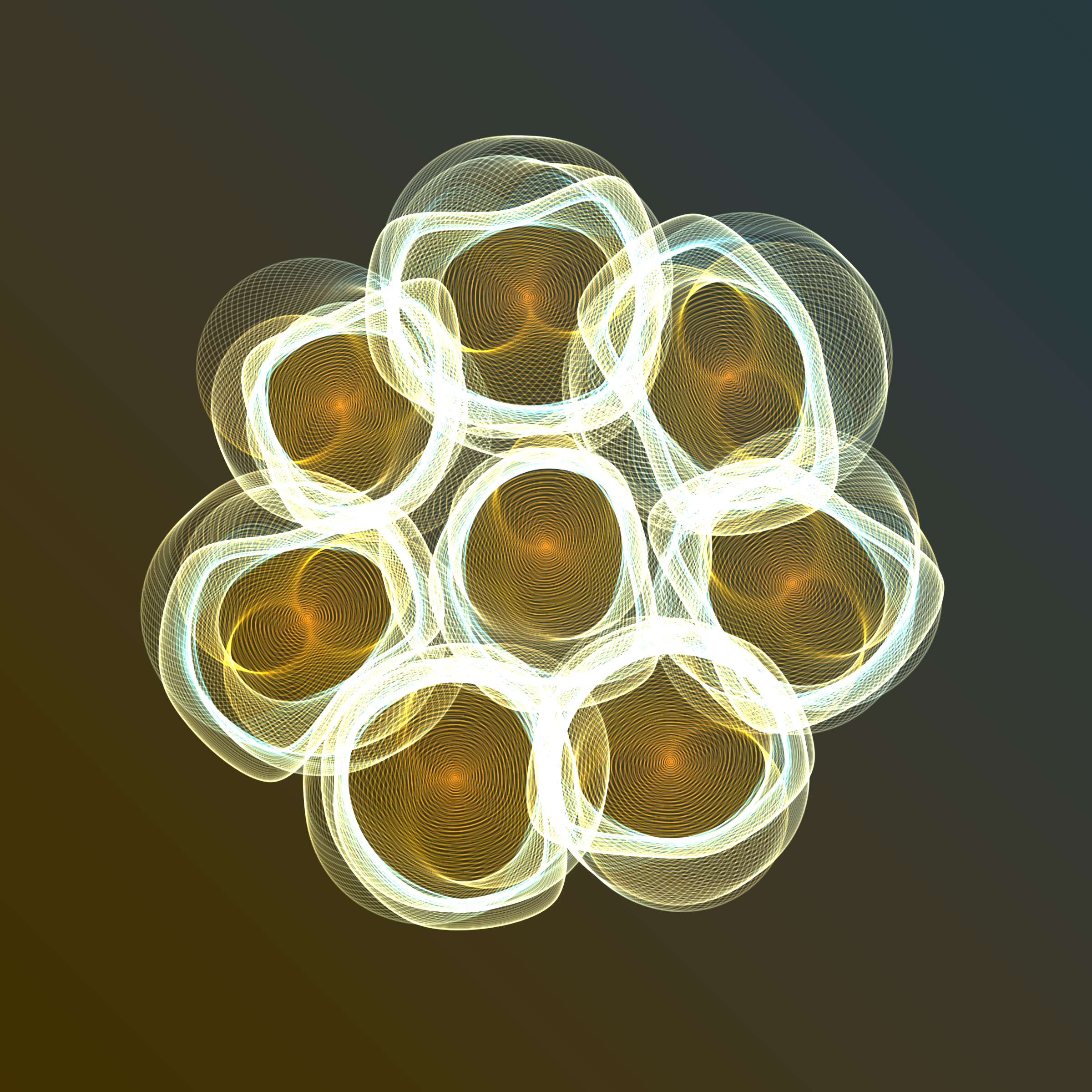 Art Blocks - Art Blocks v2 - Flowers #2555 - NFT # 116002555