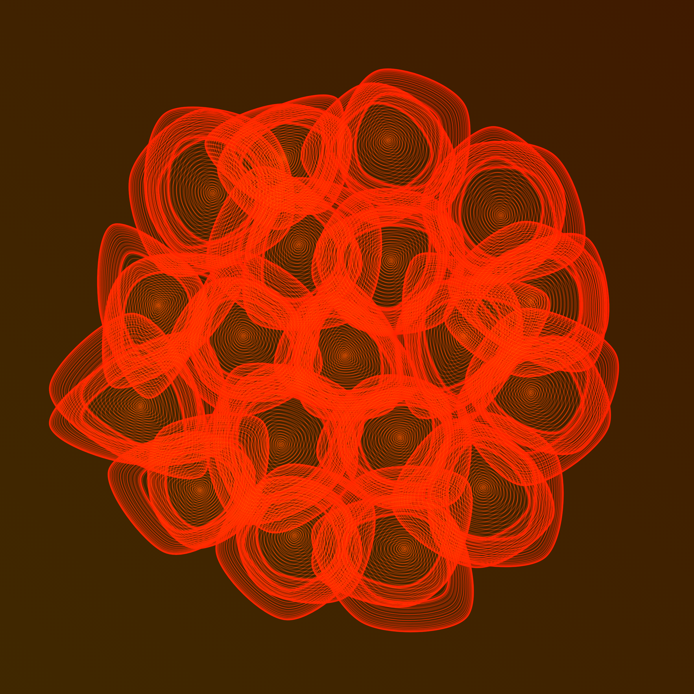 Art Blocks - Art Blocks v2 - Flowers #2558 - NFT # 116002558