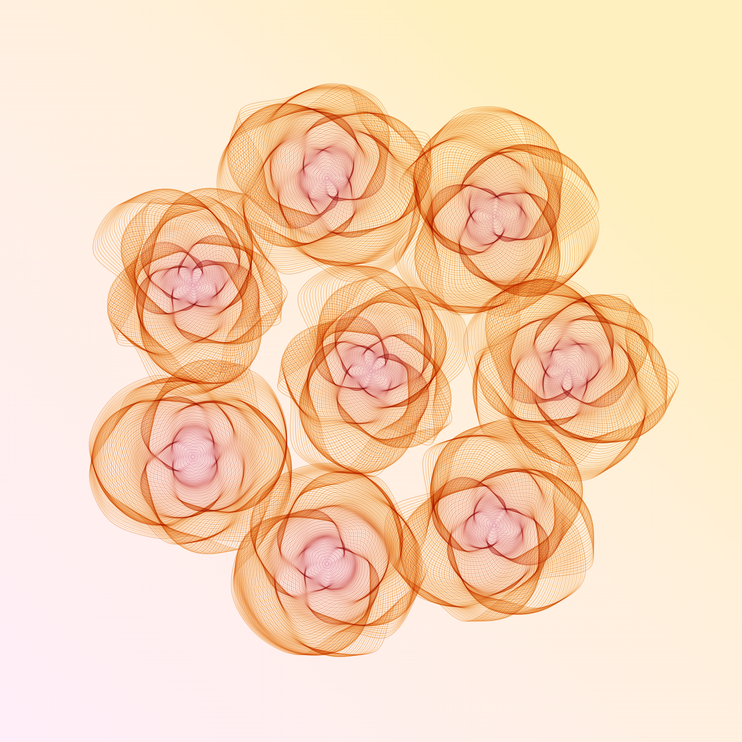 Art Blocks - Art Blocks v2 - Flowers #2563 - NFT # 116002563