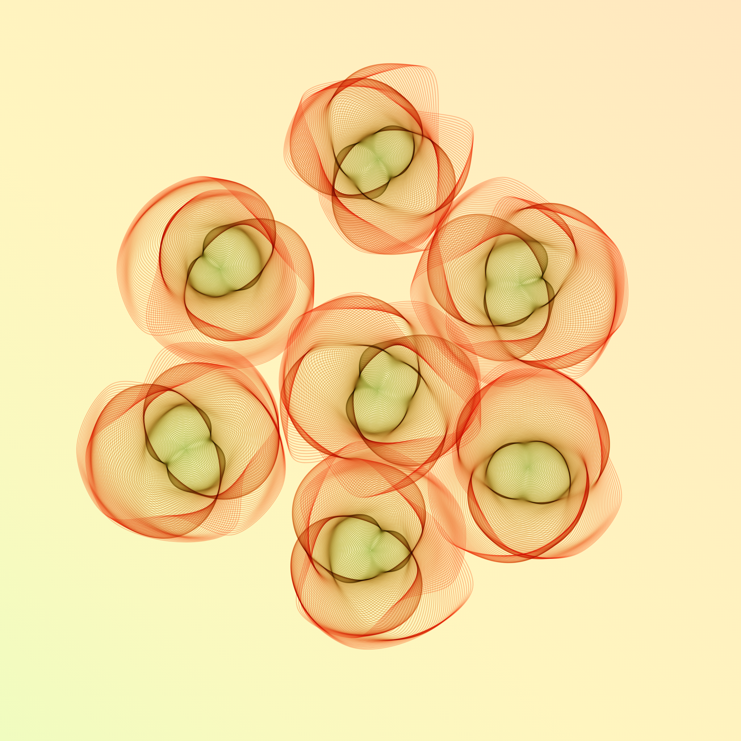 Art Blocks - Art Blocks v2 - Flowers #2573 - NFT # 116002573