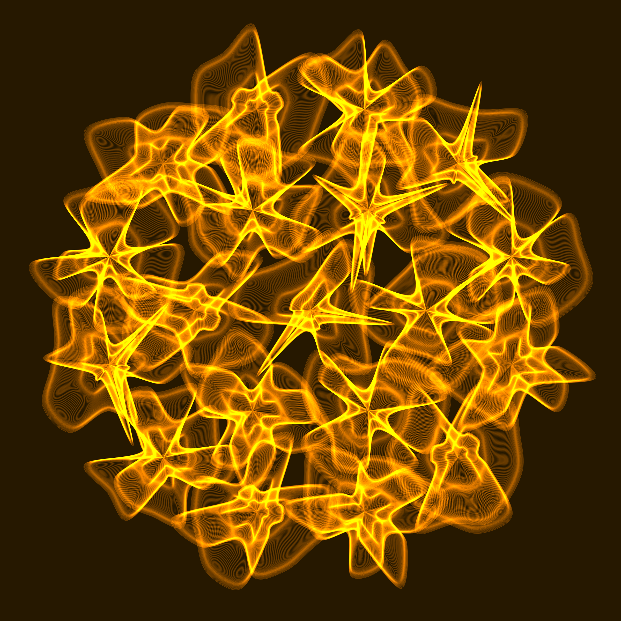 Art Blocks - Art Blocks v2 - Flowers #2577 - NFT # 116002577