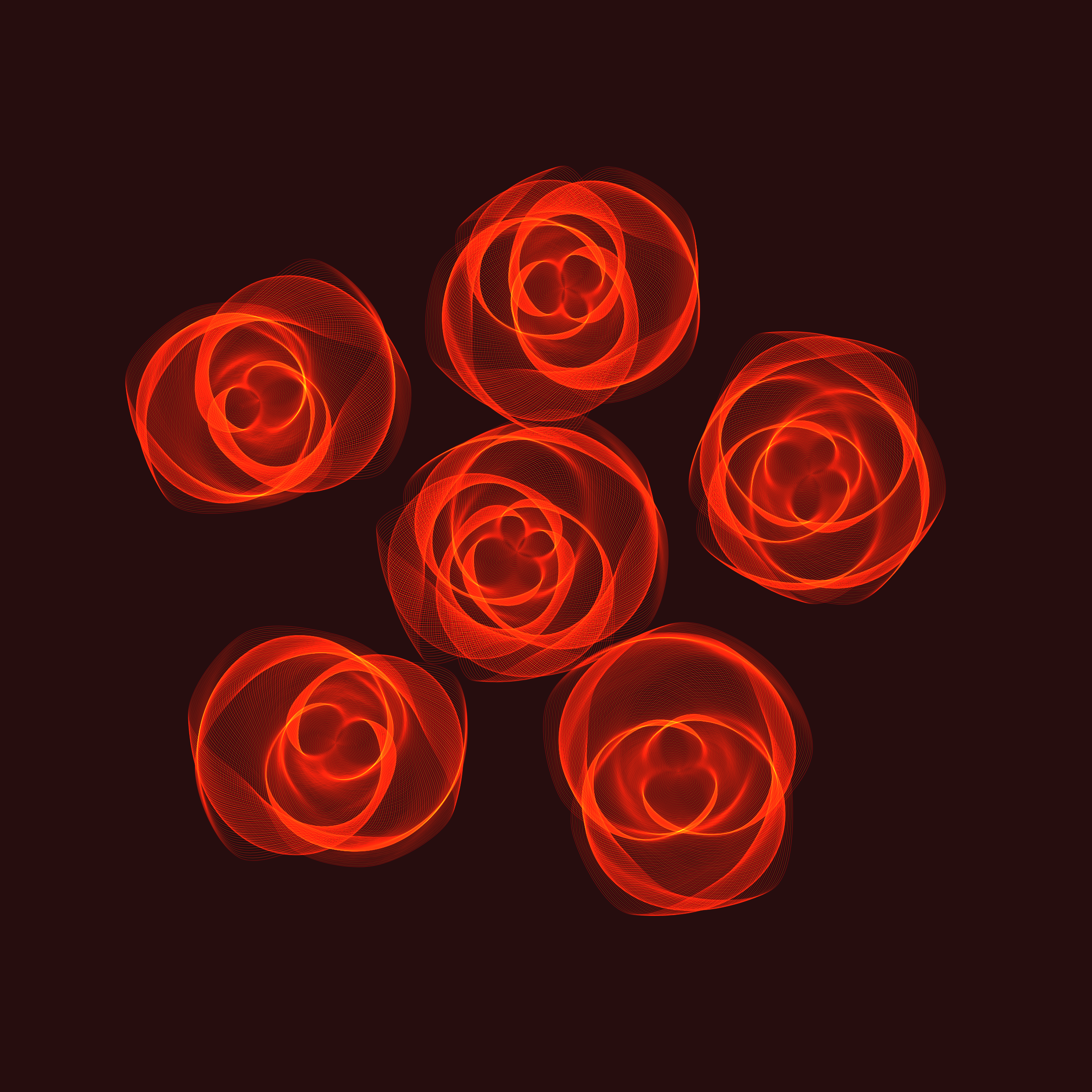 Art Blocks - Art Blocks v2 - Flowers #2586 - NFT # 116002586