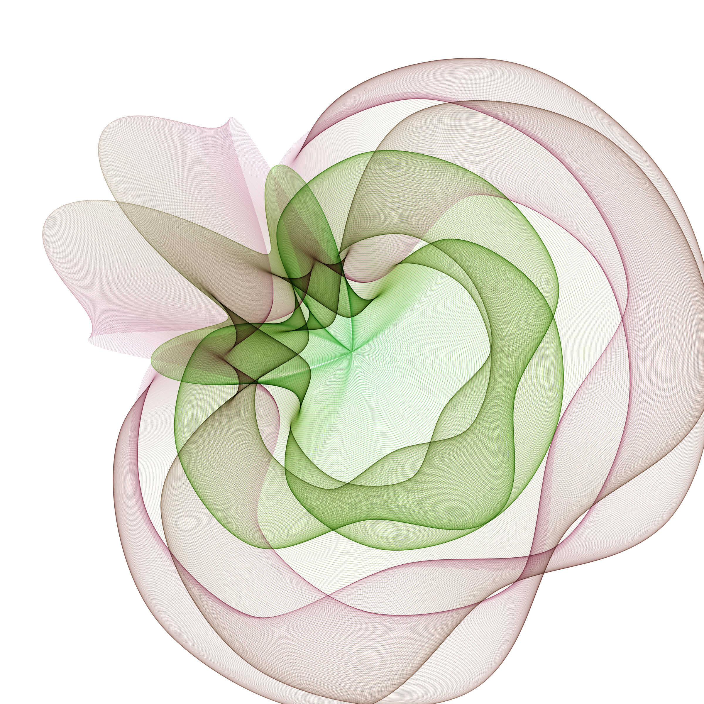 Art Blocks - Art Blocks v2 - Flowers #2588 - NFT # 116002588