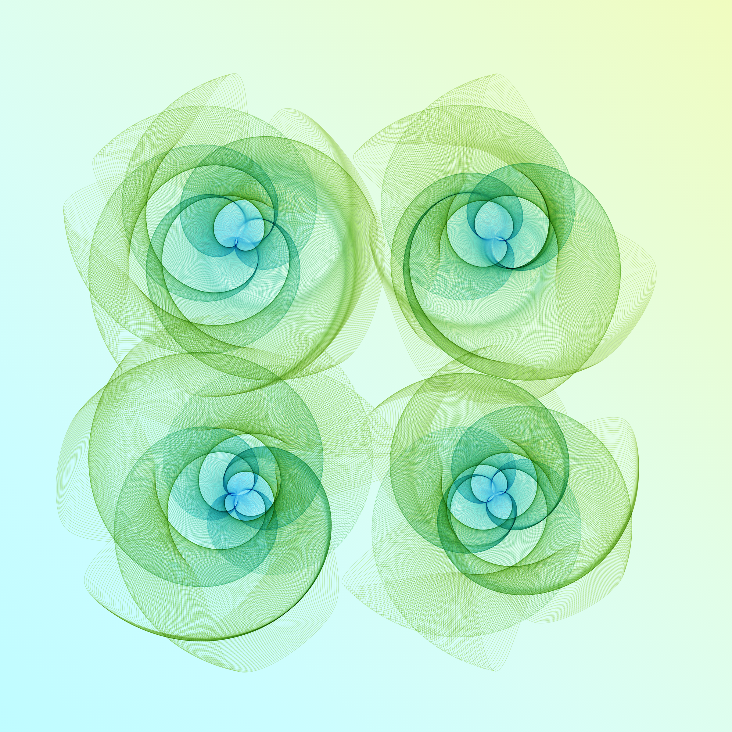 Art Blocks - Art Blocks v2 - Flowers #2589 - NFT # 116002589