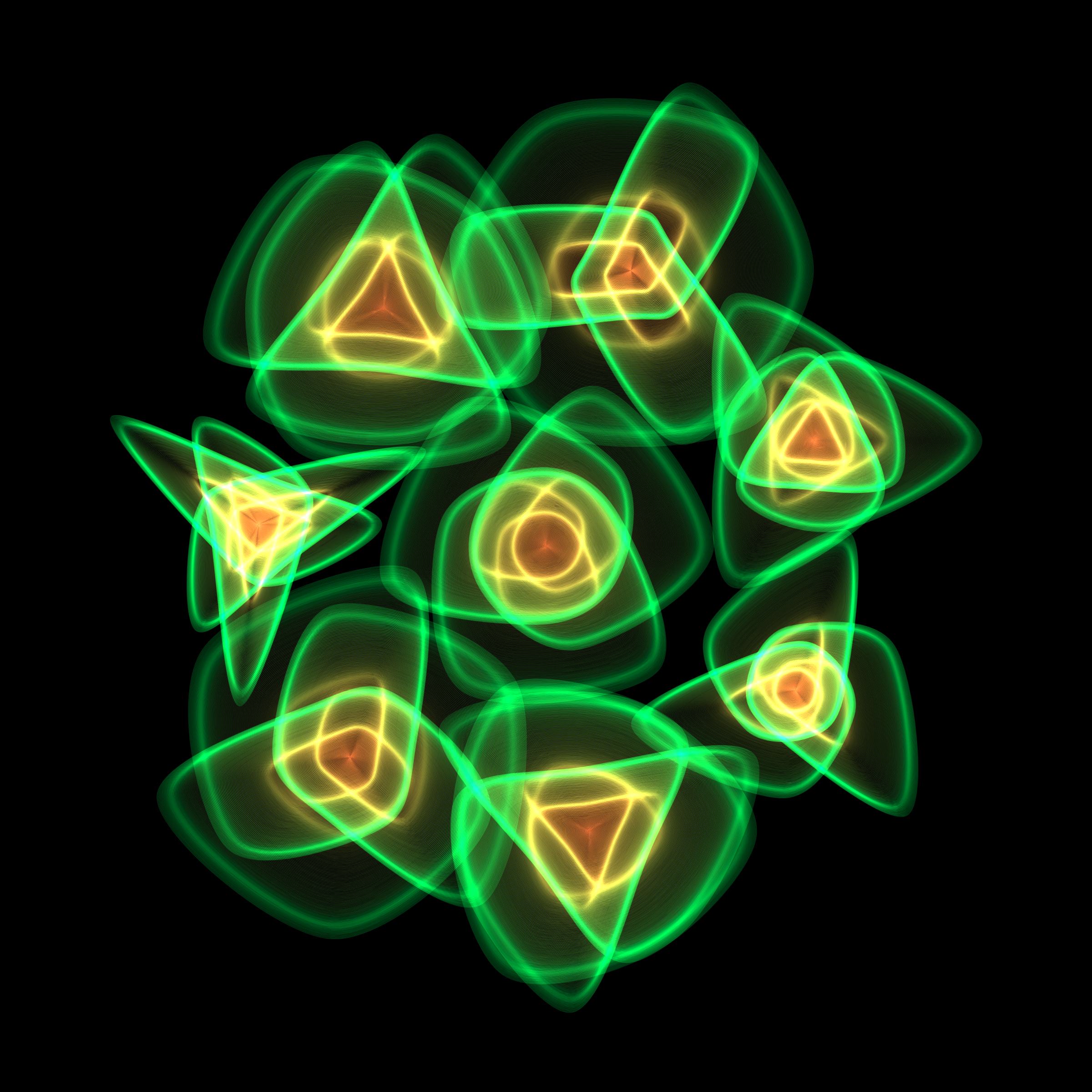 Art Blocks - Art Blocks v2 - Flowers #2590 - NFT # 116002590