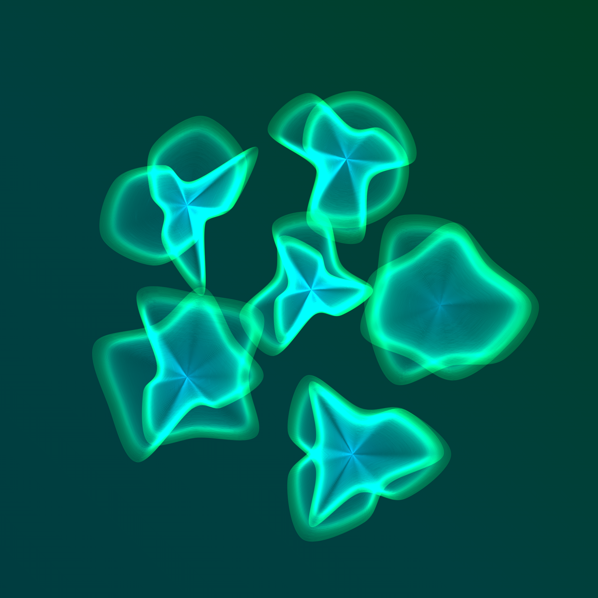 Art Blocks - Art Blocks v2 - Flowers #2595 - NFT # 116002595